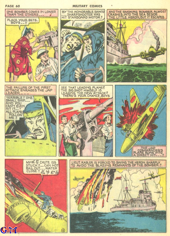 Read online Military Comics comic -  Issue #10 - 62