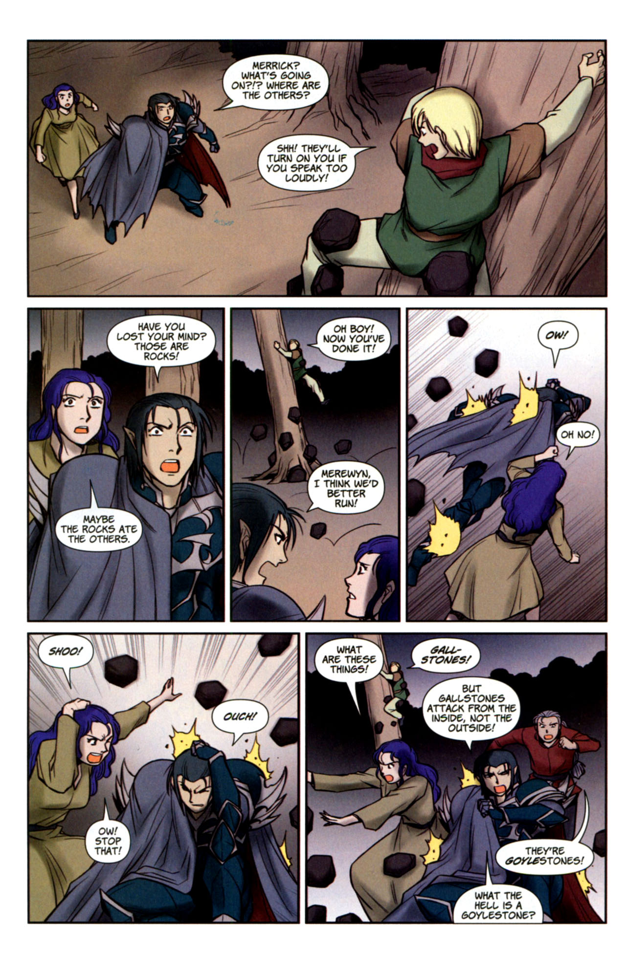 Read online Lords of Avalon: Knight of Darkness comic -  Issue #4 - 9