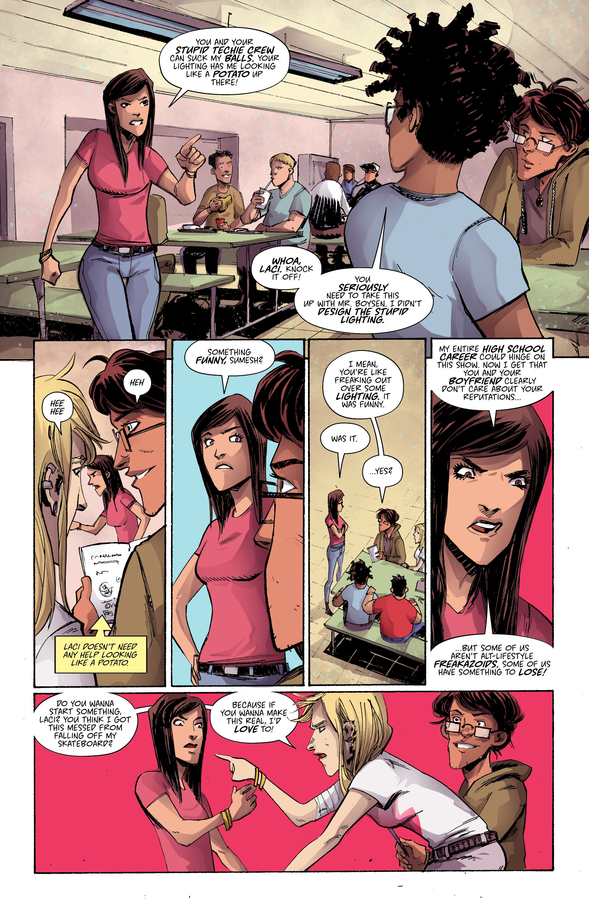 Read online Quantum Teens Are Go comic -  Issue #1 - 16
