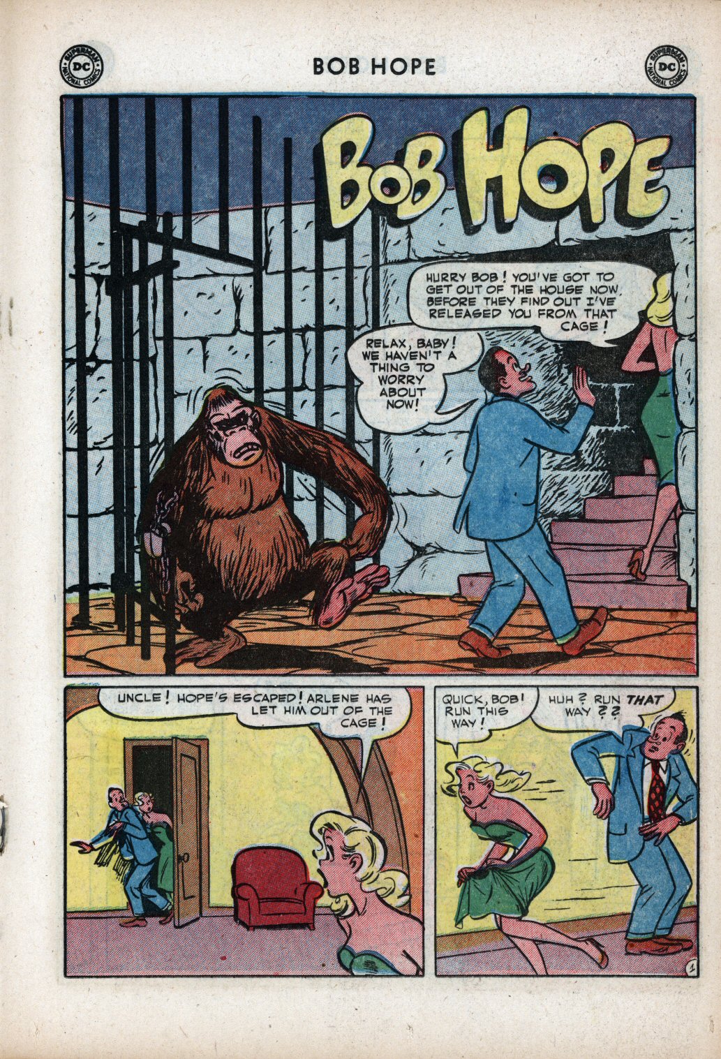 Read online The Adventures of Bob Hope comic -  Issue #14 - 23