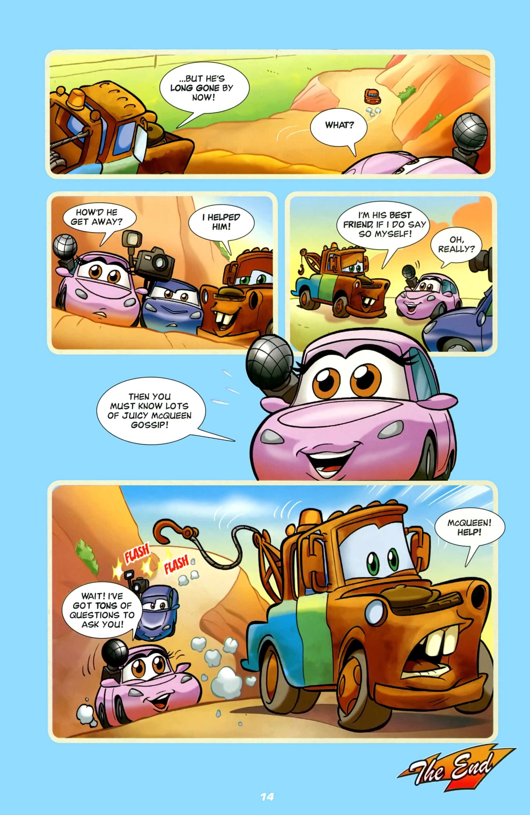 Read online Disney Pixar Cars comic -  Issue # Full - 14