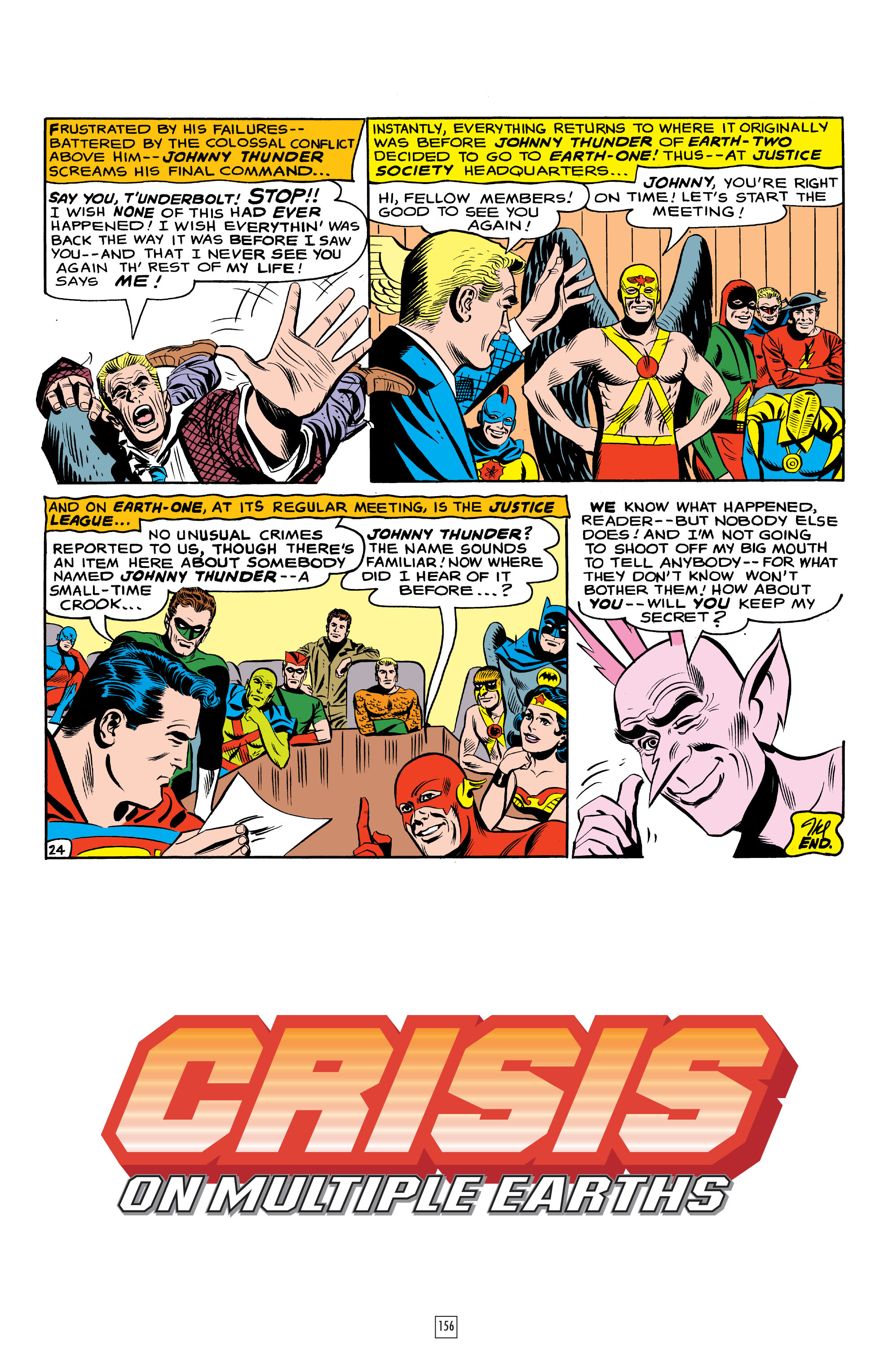 Read online Crisis on Multiple Earths comic -  Issue # TPB 1 - 157