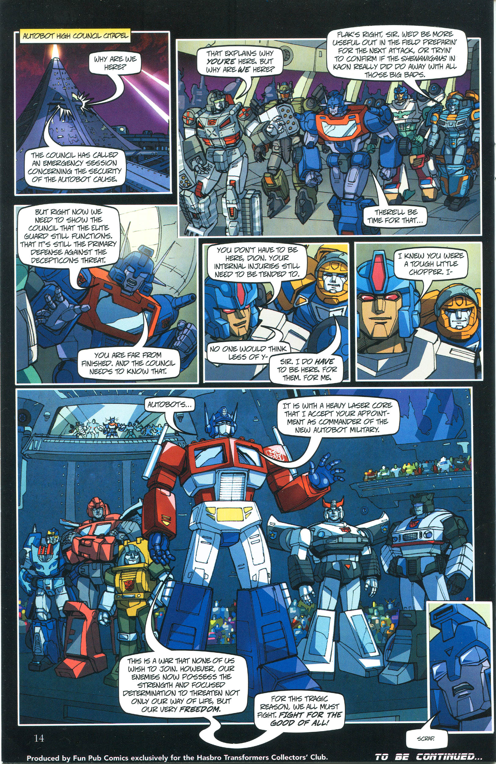 Read online Transformers: Collectors' Club comic -  Issue #37 - 14