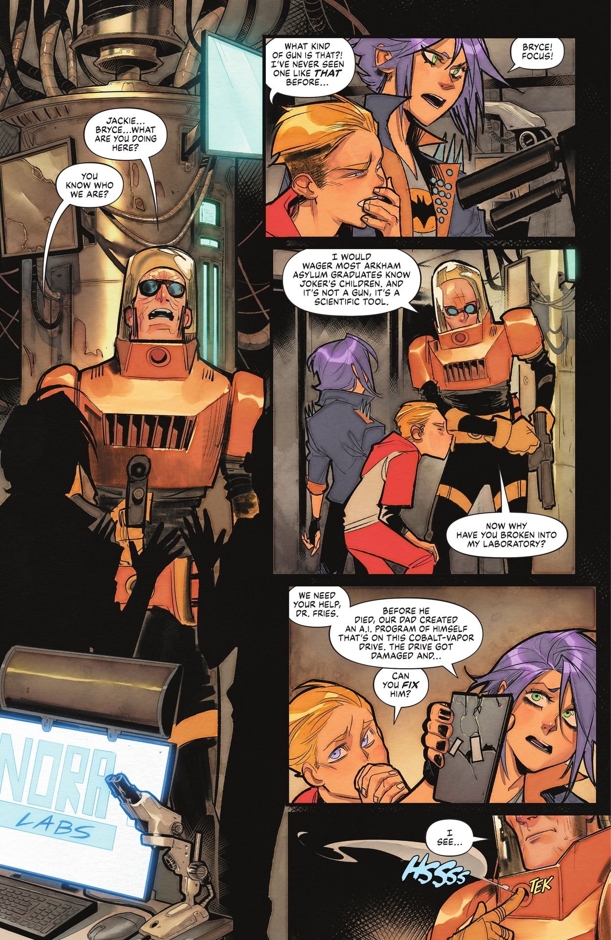 Read online Batman: White Knight Presents - Generation Joker comic -  Issue #4 - 7