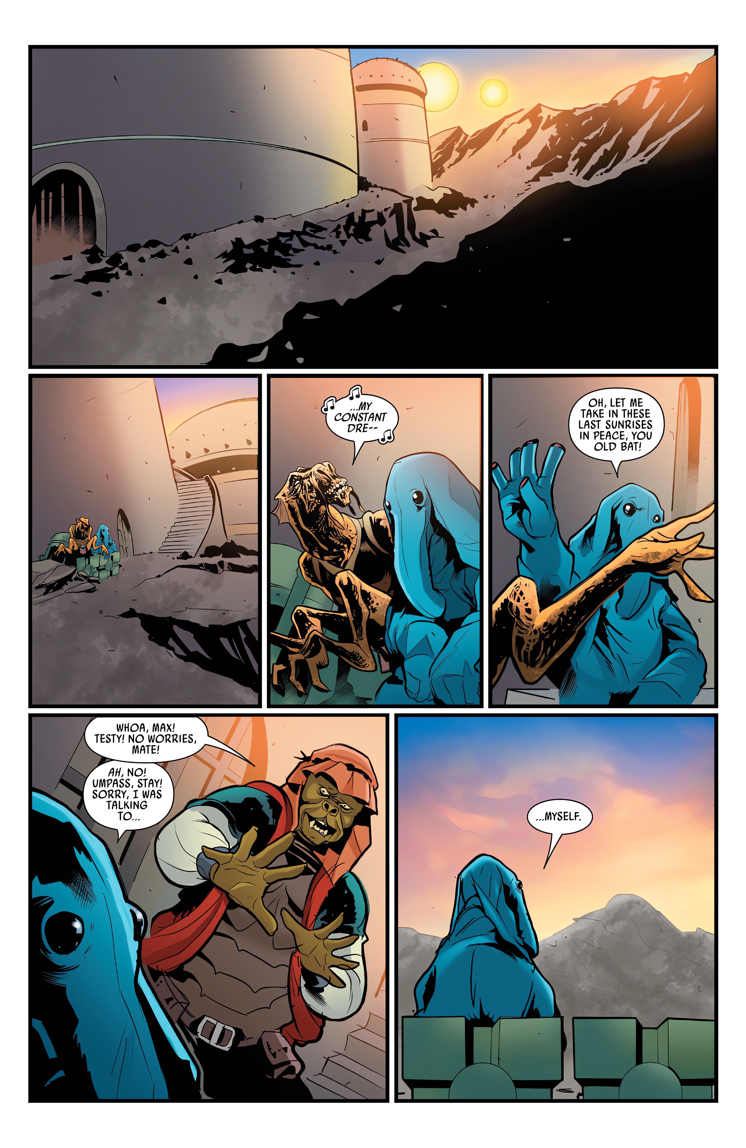 Read online Star Wars: Return of the Jedi – Max Rebo comic -  Issue # Full - 20
