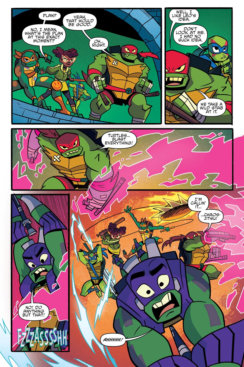 Read online Rise of the Teenage Mutant Ninja Turtles: The Complete Adventures comic -  Issue # TPB (Part 1) - 46