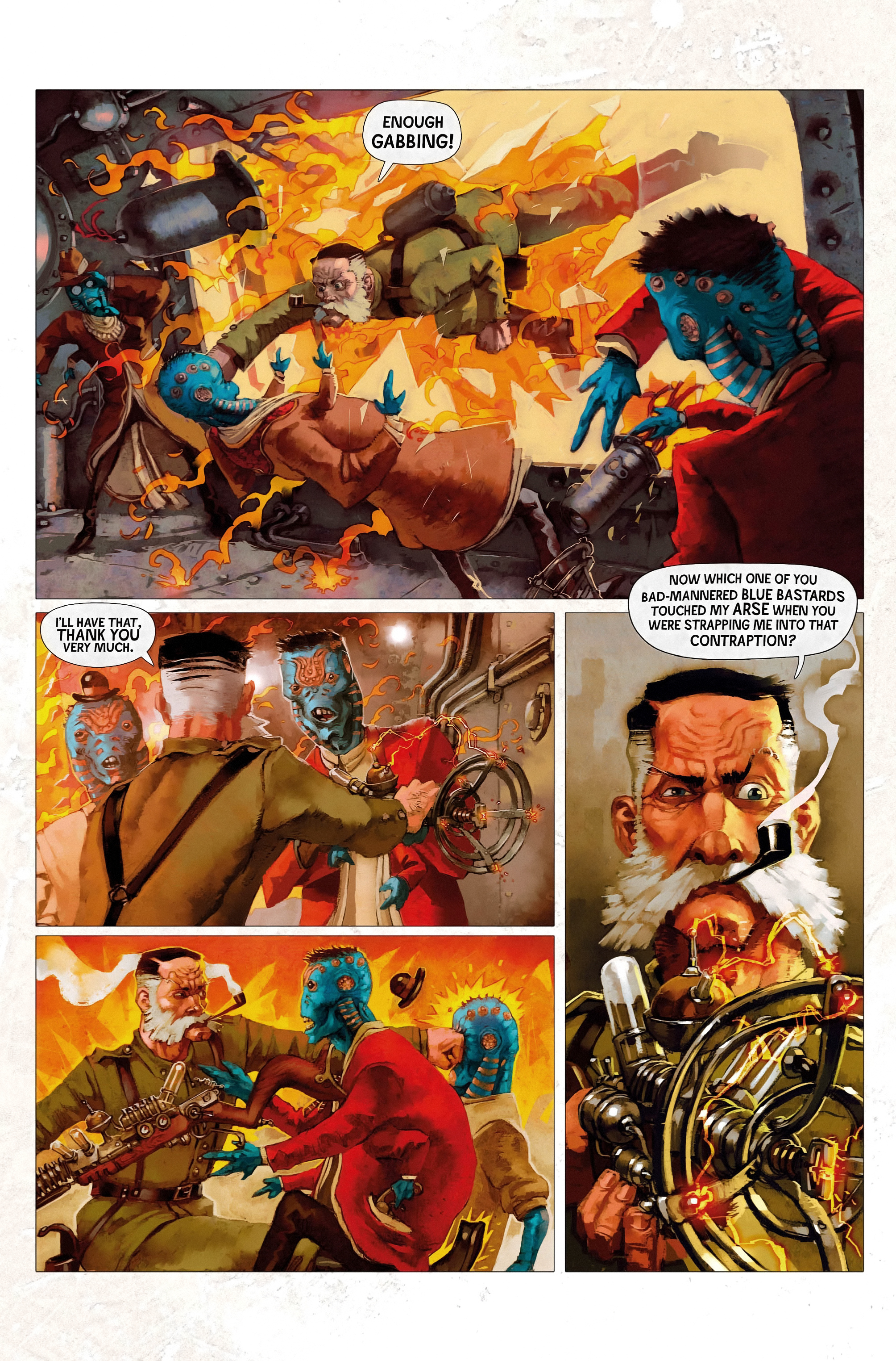 Read online Dr. Grordbort Onslaught comic -  Issue # TPB - 17