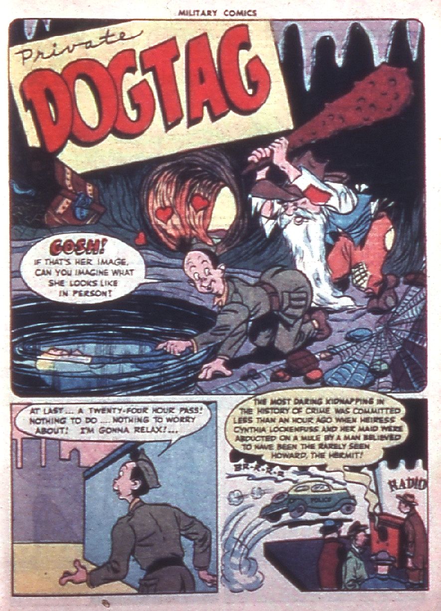 Read online Military Comics comic -  Issue #38 - 31