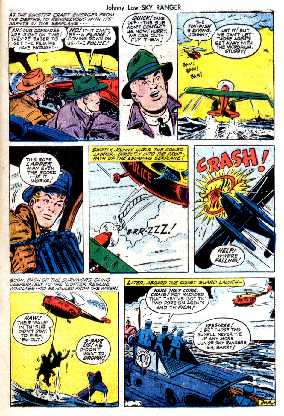 Read online Johnny Law Sky Ranger Adventures comic -  Issue #4 - 17