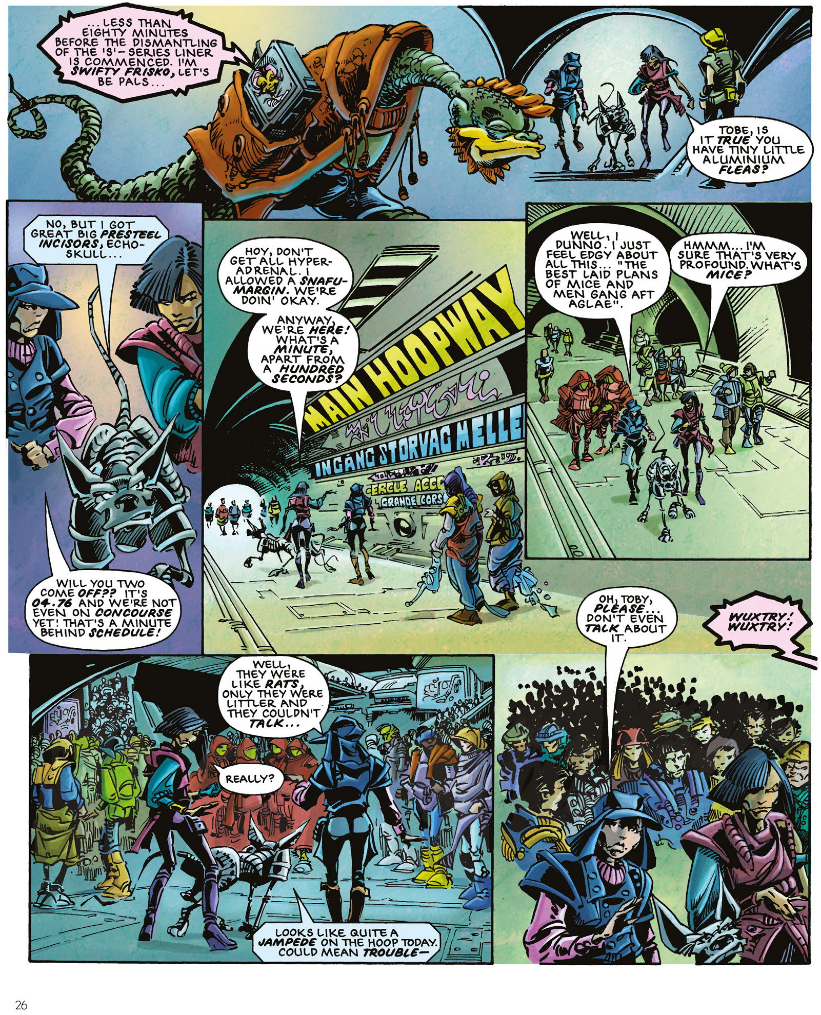 Read online The Ballad of Halo Jones: Full Colour Omnibus Edition comic -  Issue # TPB (Part 1) - 28