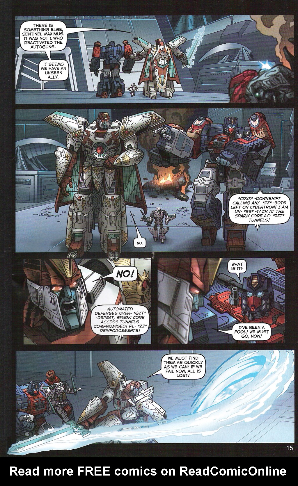 Read online Transformers: Collectors' Club comic -  Issue #5 - 15