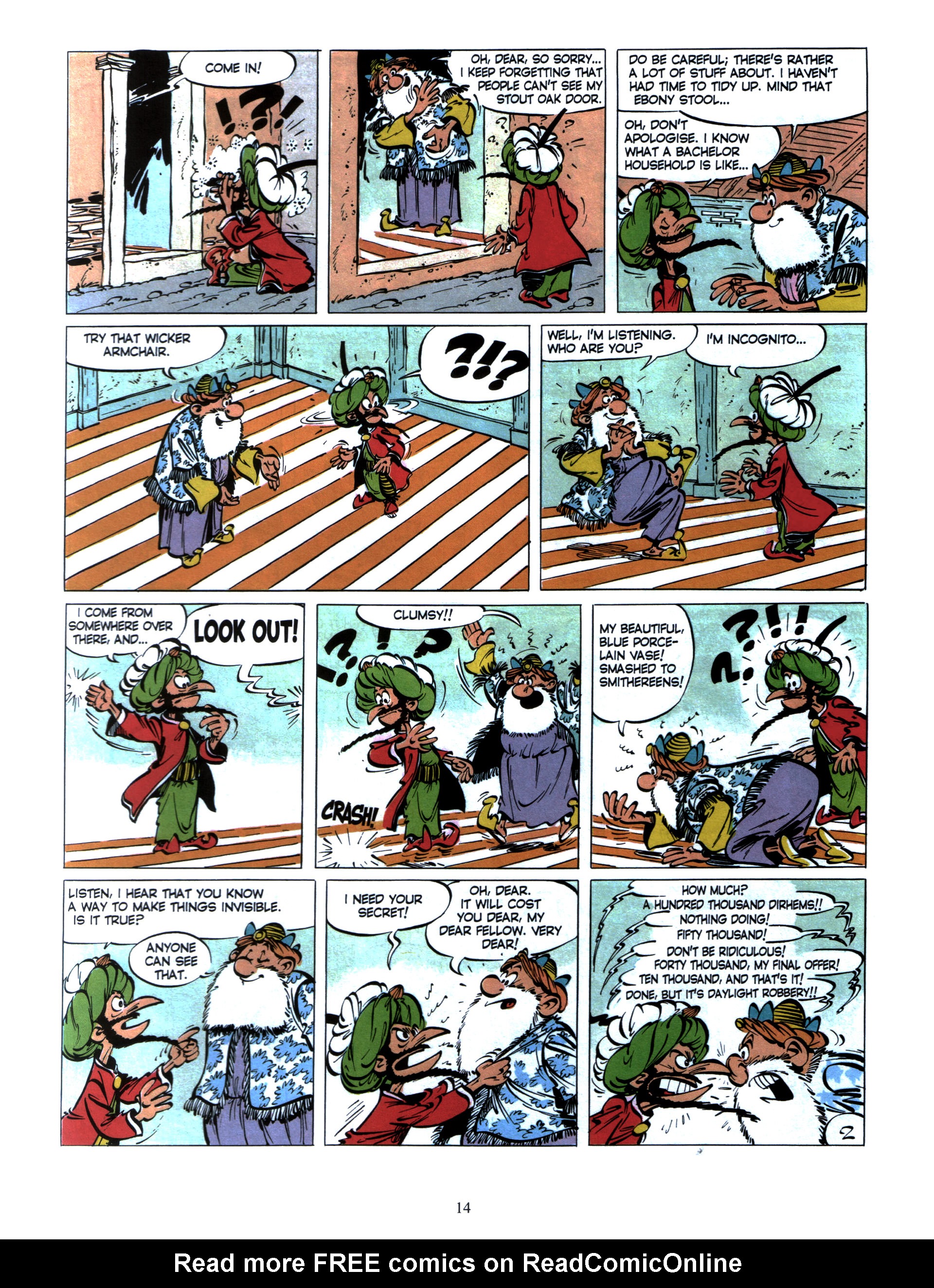 Read online Iznogoud comic -  Issue #7 - 12