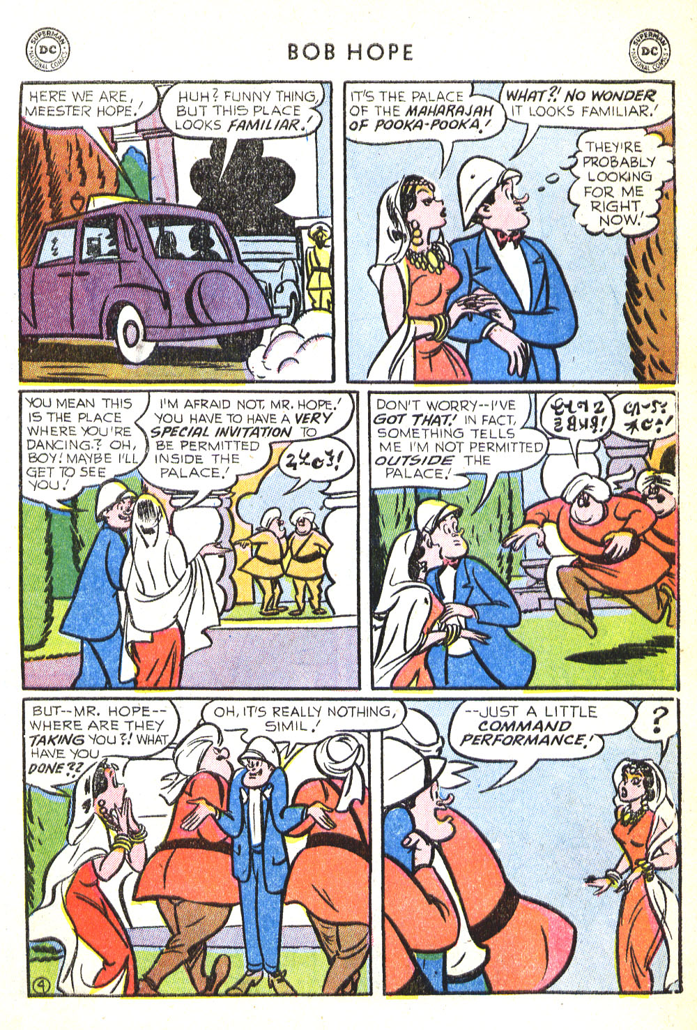 Read online The Adventures of Bob Hope comic -  Issue #30 - 29