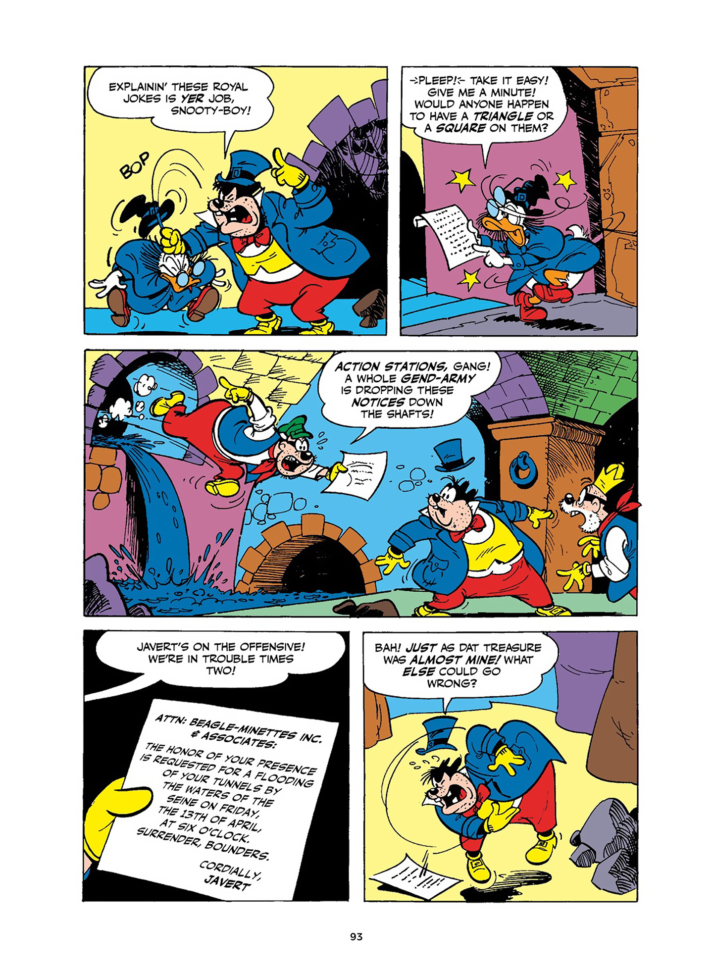 Read online Uncle Scrooge and Donald Duck in Les Misérables and War and Peace comic -  Issue # TPB (Part 1) - 94