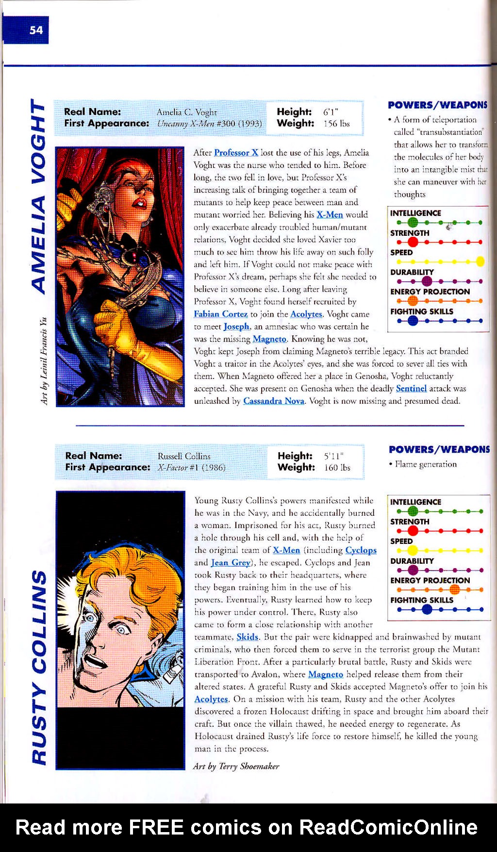 Read online Marvel Encyclopedia comic -  Issue # TPB 2 - 56