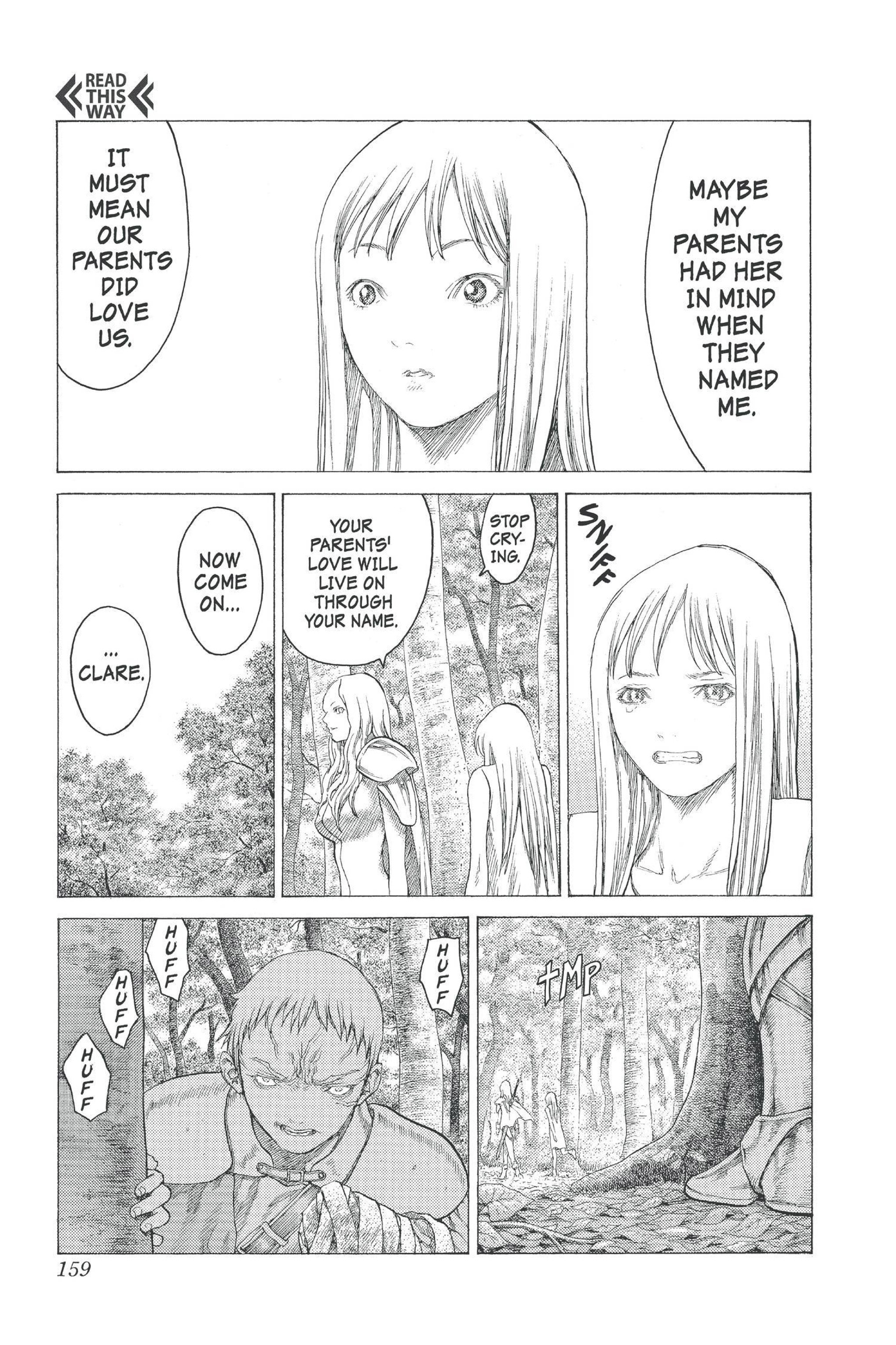 Read online Claymore comic -  Issue #3 - 149