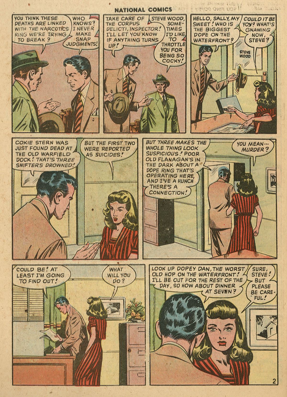 Read online National Comics comic -  Issue #72 - 30