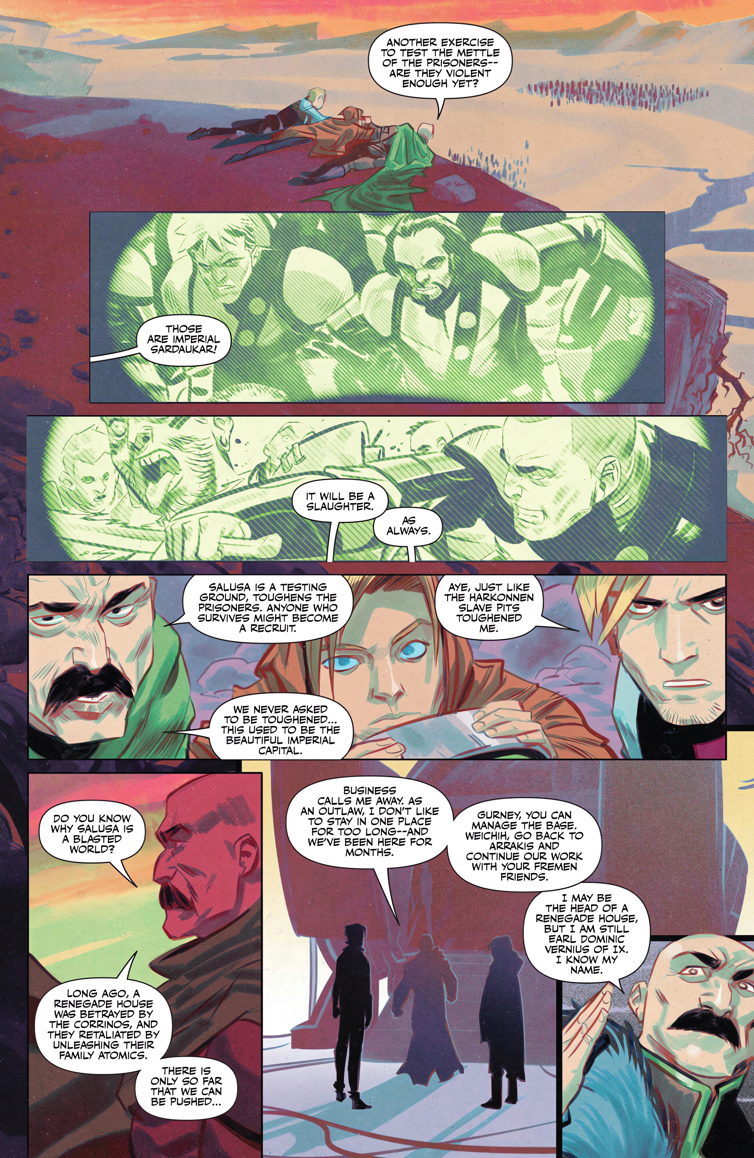 Read online Dune: House Harkonnen comic -  Issue #8 - 7
