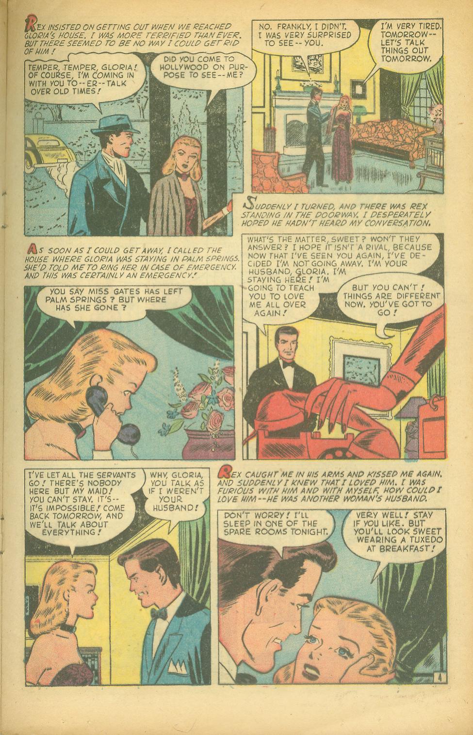 Read online Glamorous Romances comic -  Issue #71 - 21