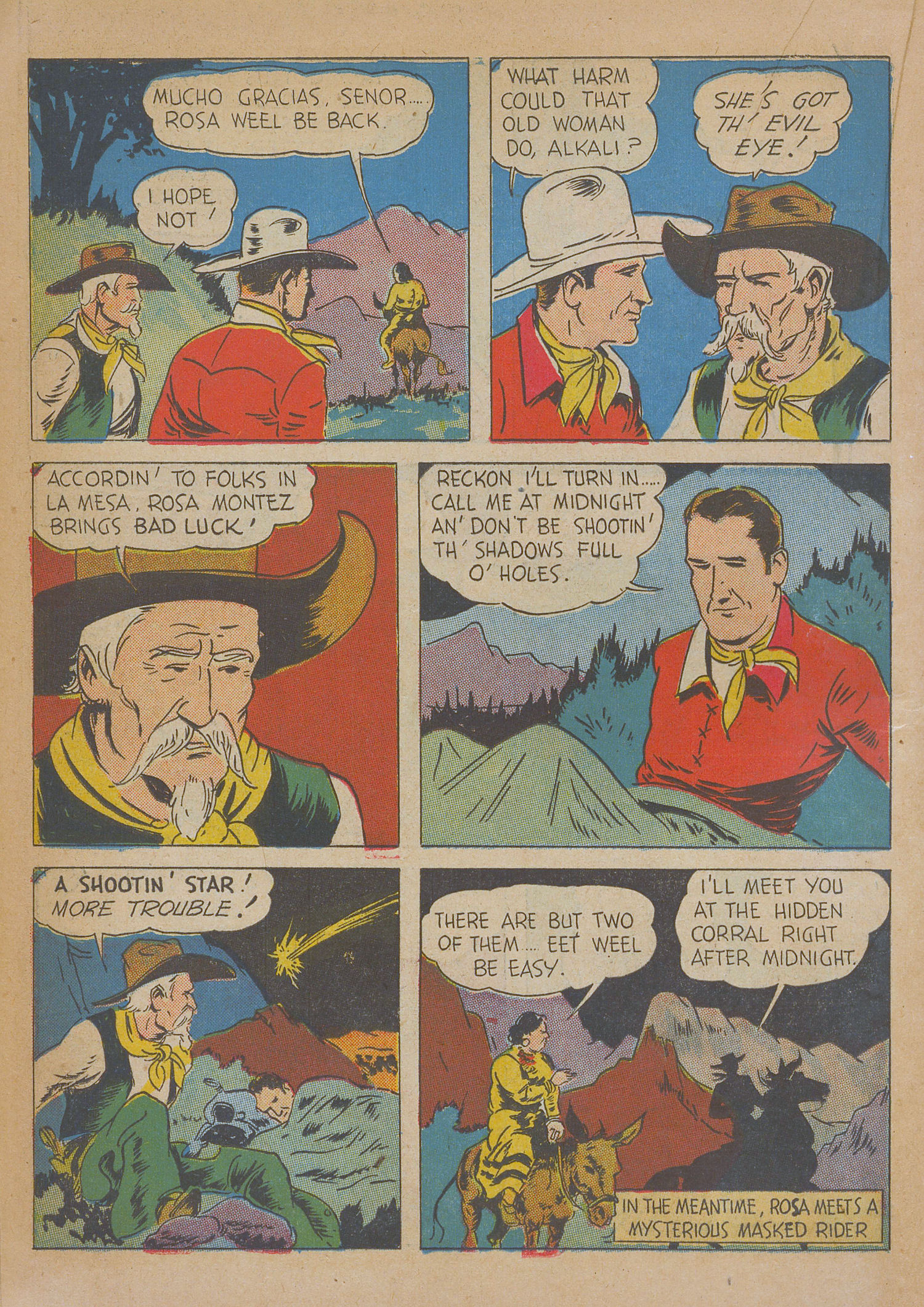 Read online Gene Autry Comics comic -  Issue #10 - 34
