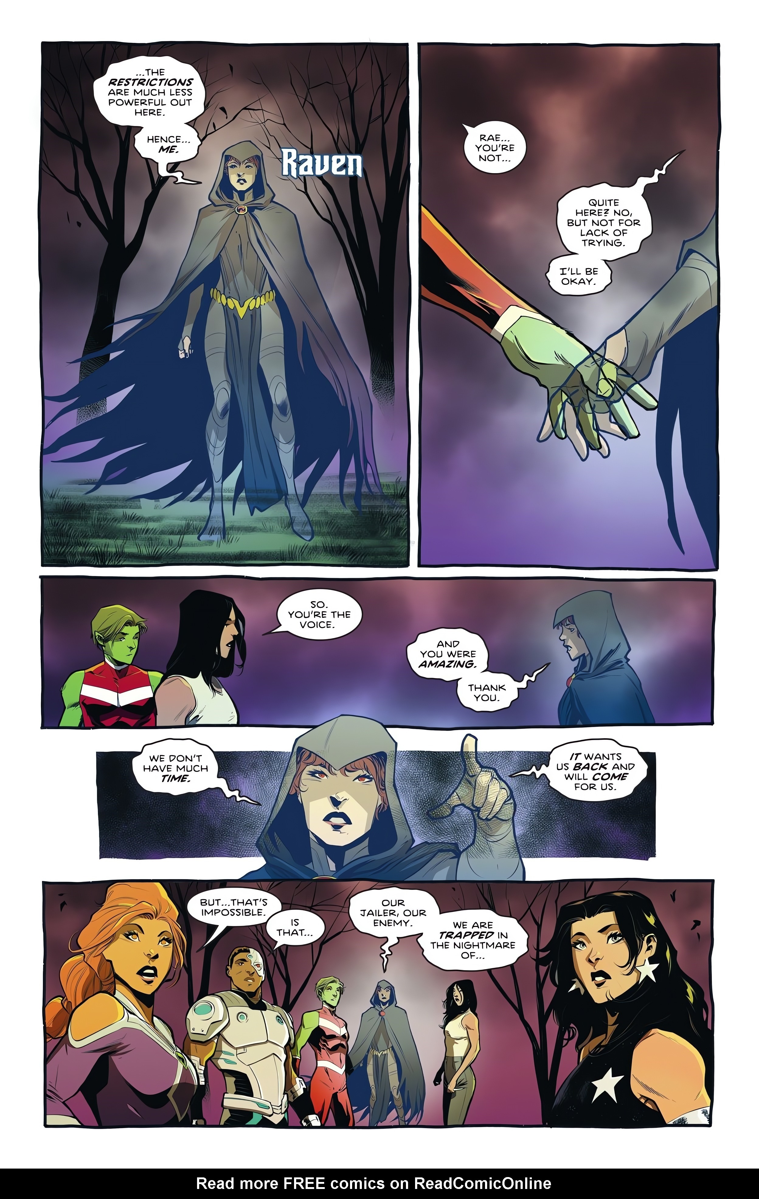 Read online Knight Terrors: Titans comic -  Issue #1 - 23
