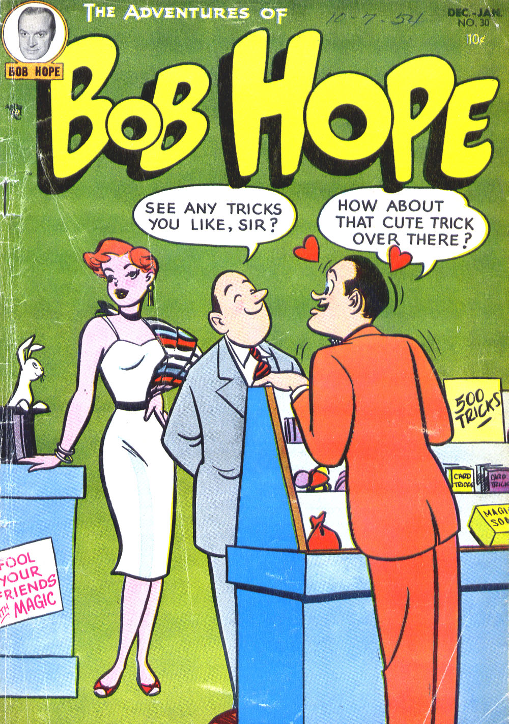 Read online The Adventures of Bob Hope comic -  Issue #30 - 1