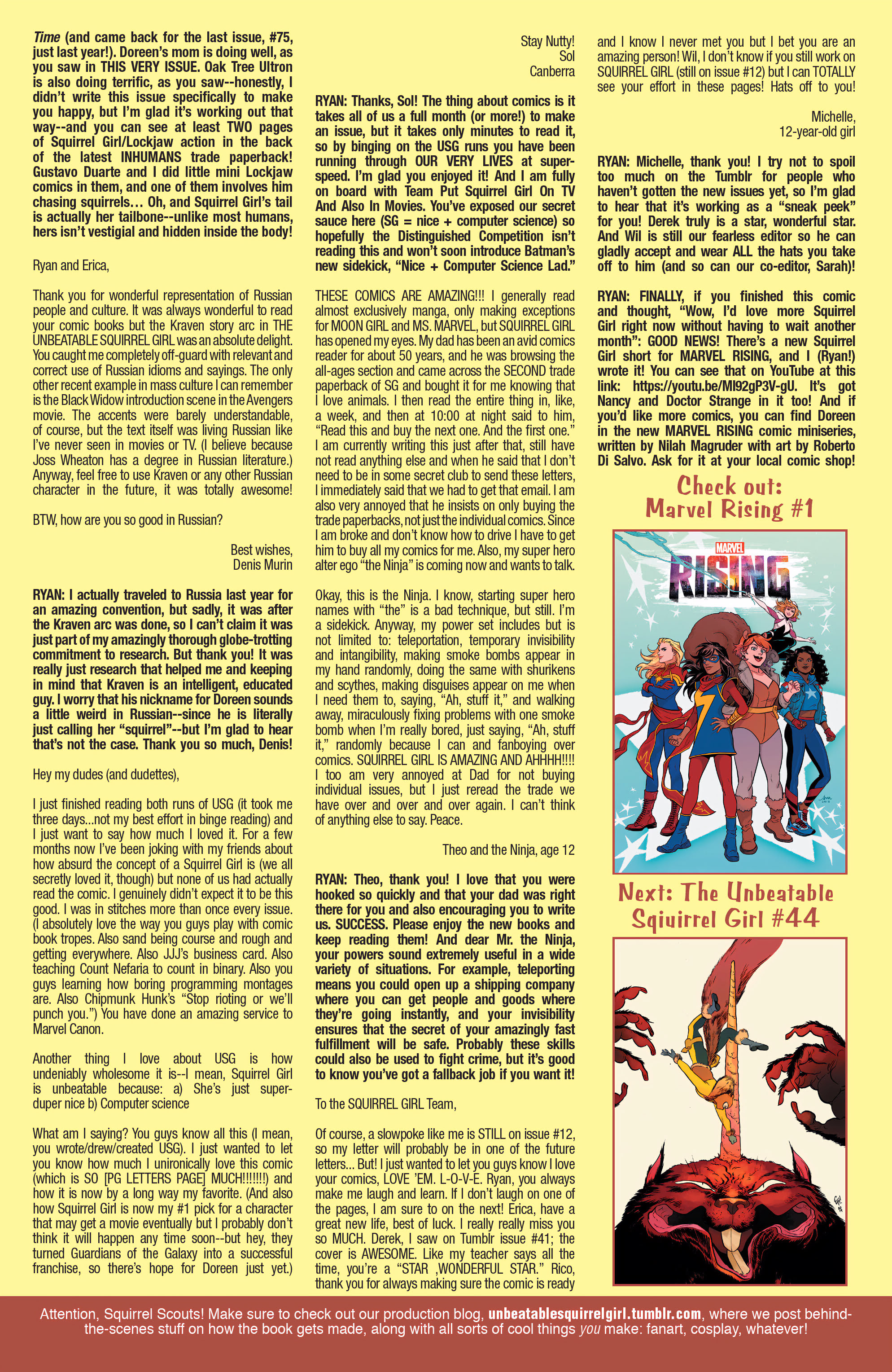 Read online The Unbeatable Squirrel Girl Omnibus comic -  Issue # TPB (Part 14) - 97