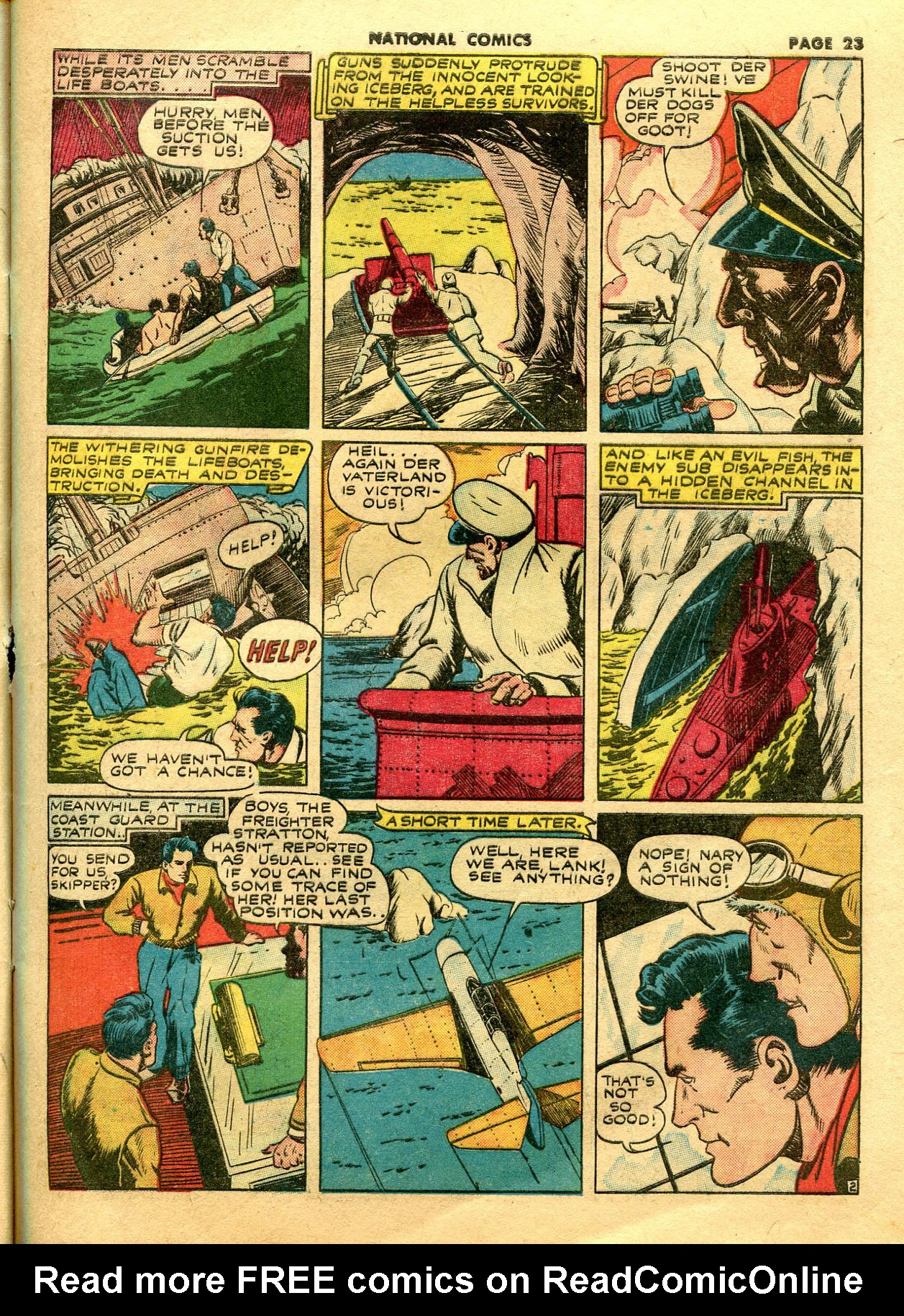 Read online National Comics comic -  Issue #23 - 25