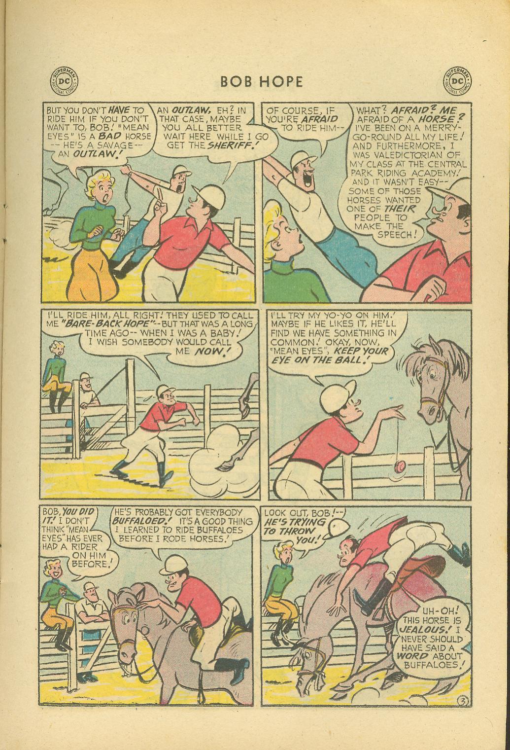Read online The Adventures of Bob Hope comic -  Issue #39 - 15