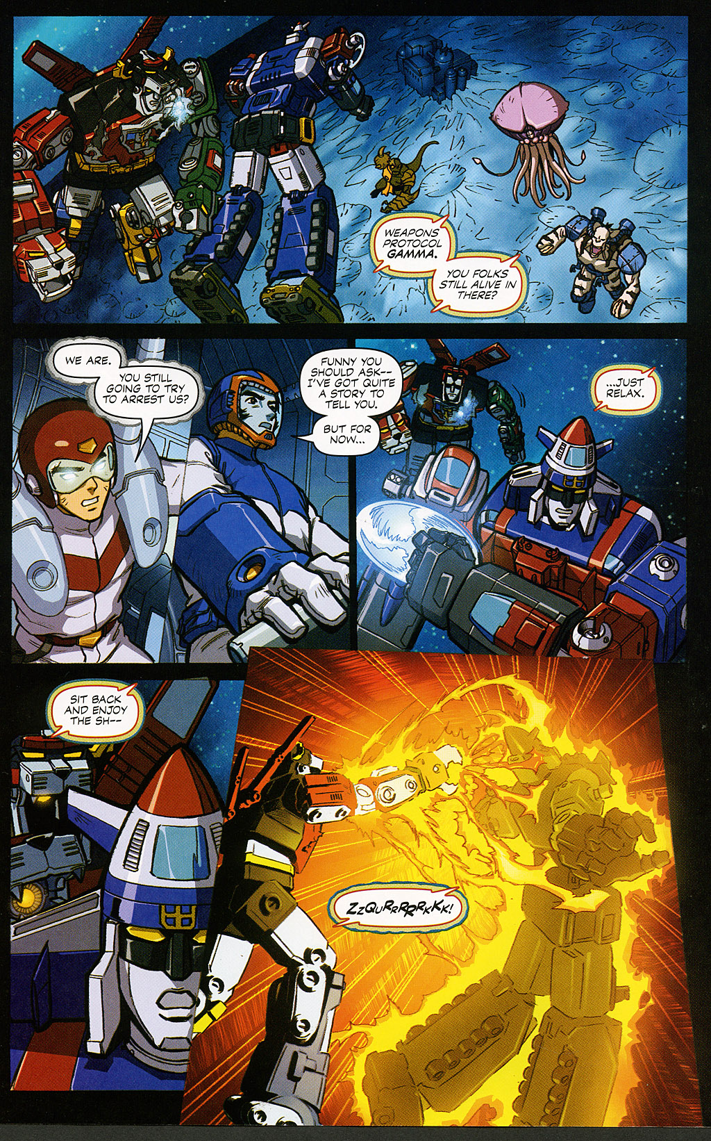 Read online Voltron: Defender of the Universe comic -  Issue #5 - 14