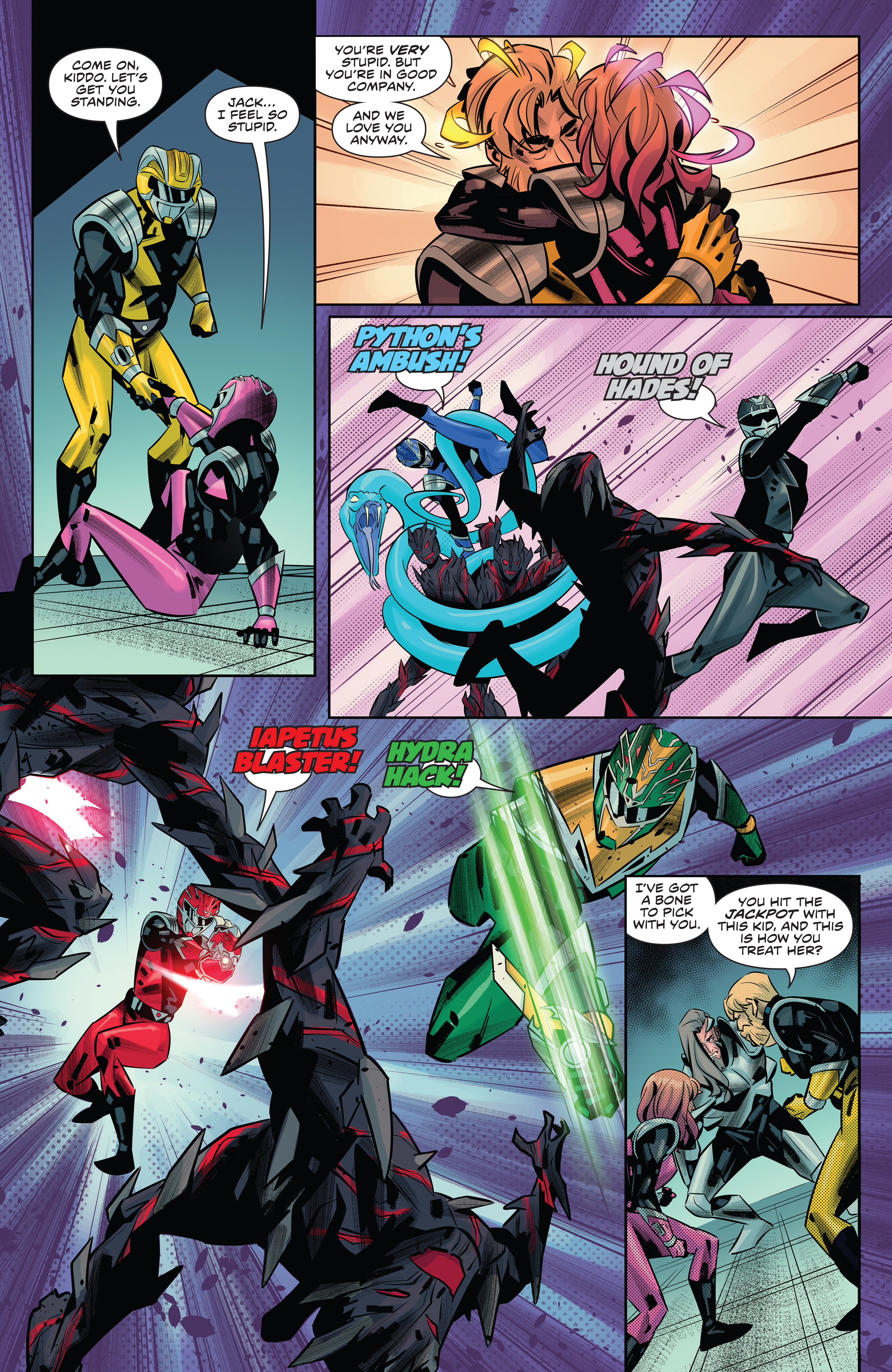 Read online Power Rangers Unlimited comic -  Issue # HyperForce - 36