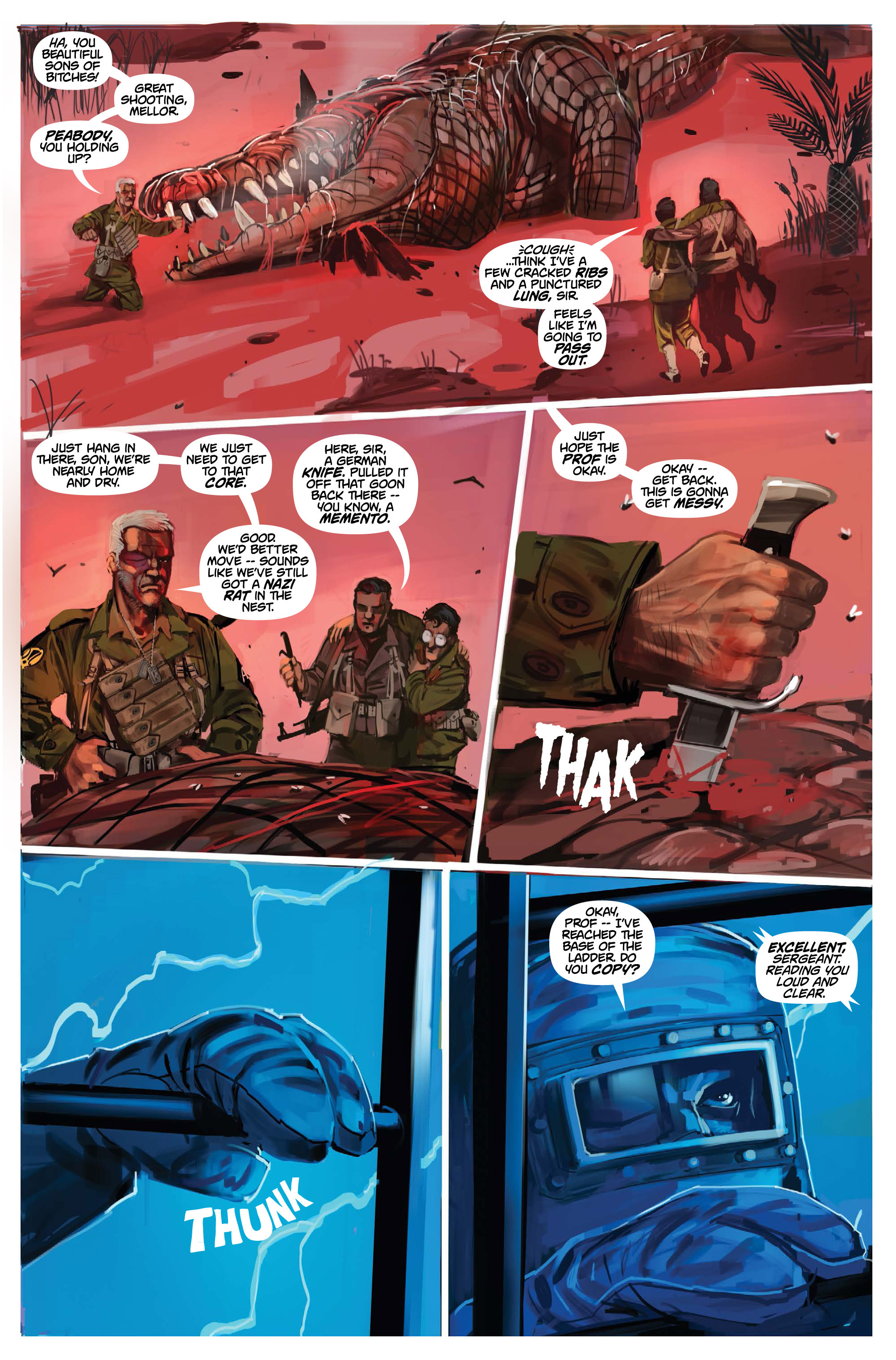 Read online Chronos Commandos: Dawn Patrol comic -  Issue #5 - 16