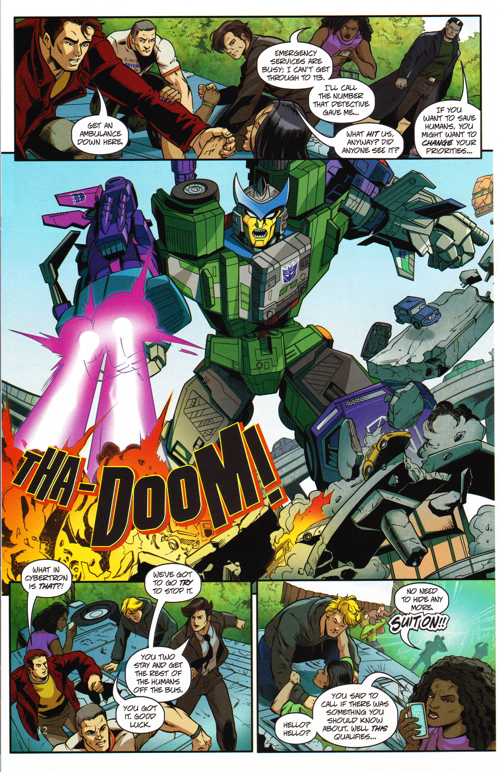 Read online Transformers: Collectors' Club comic -  Issue #70 - 12