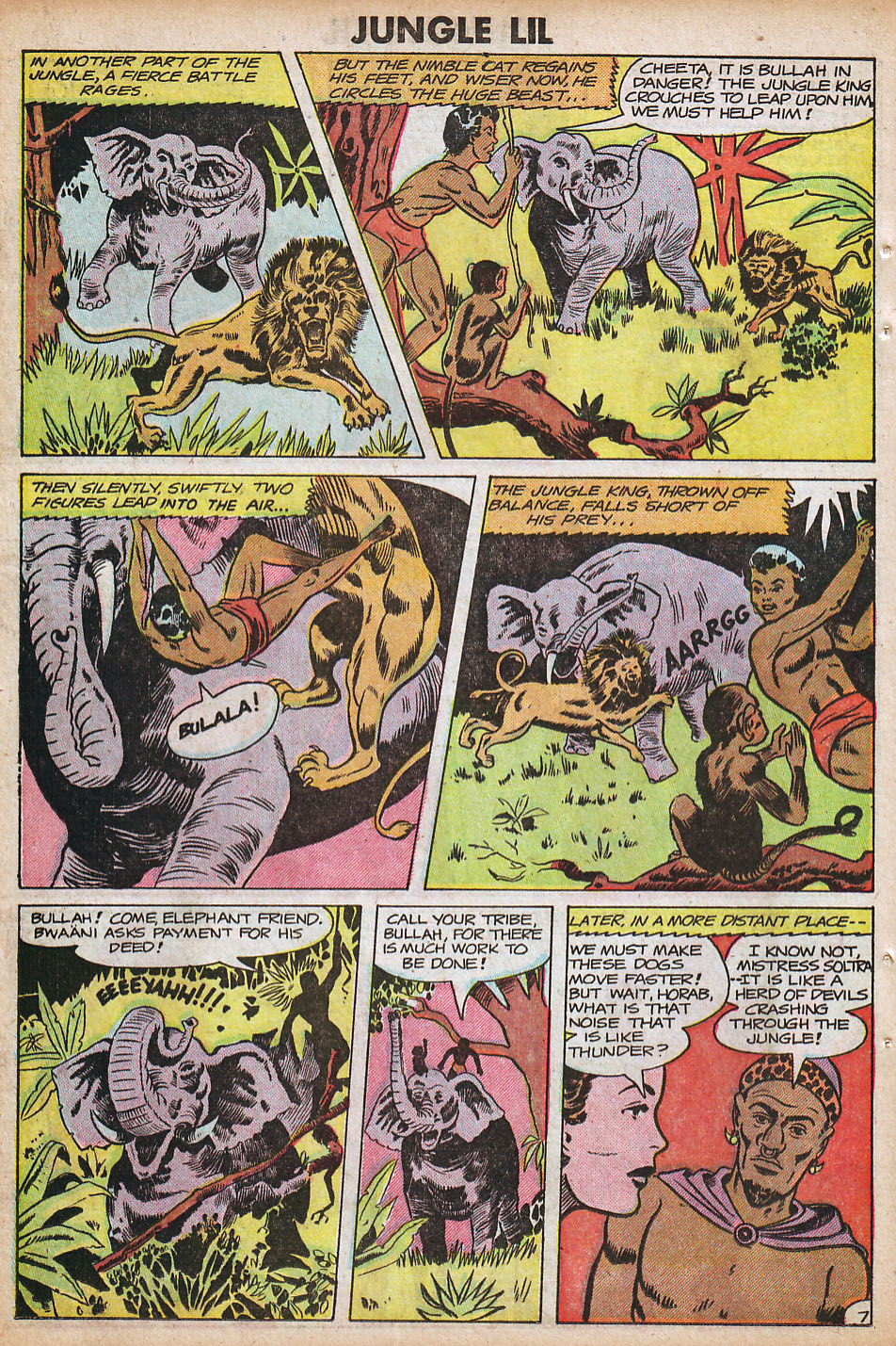 Read online Jungle Lil comic -  Issue # Full - 18