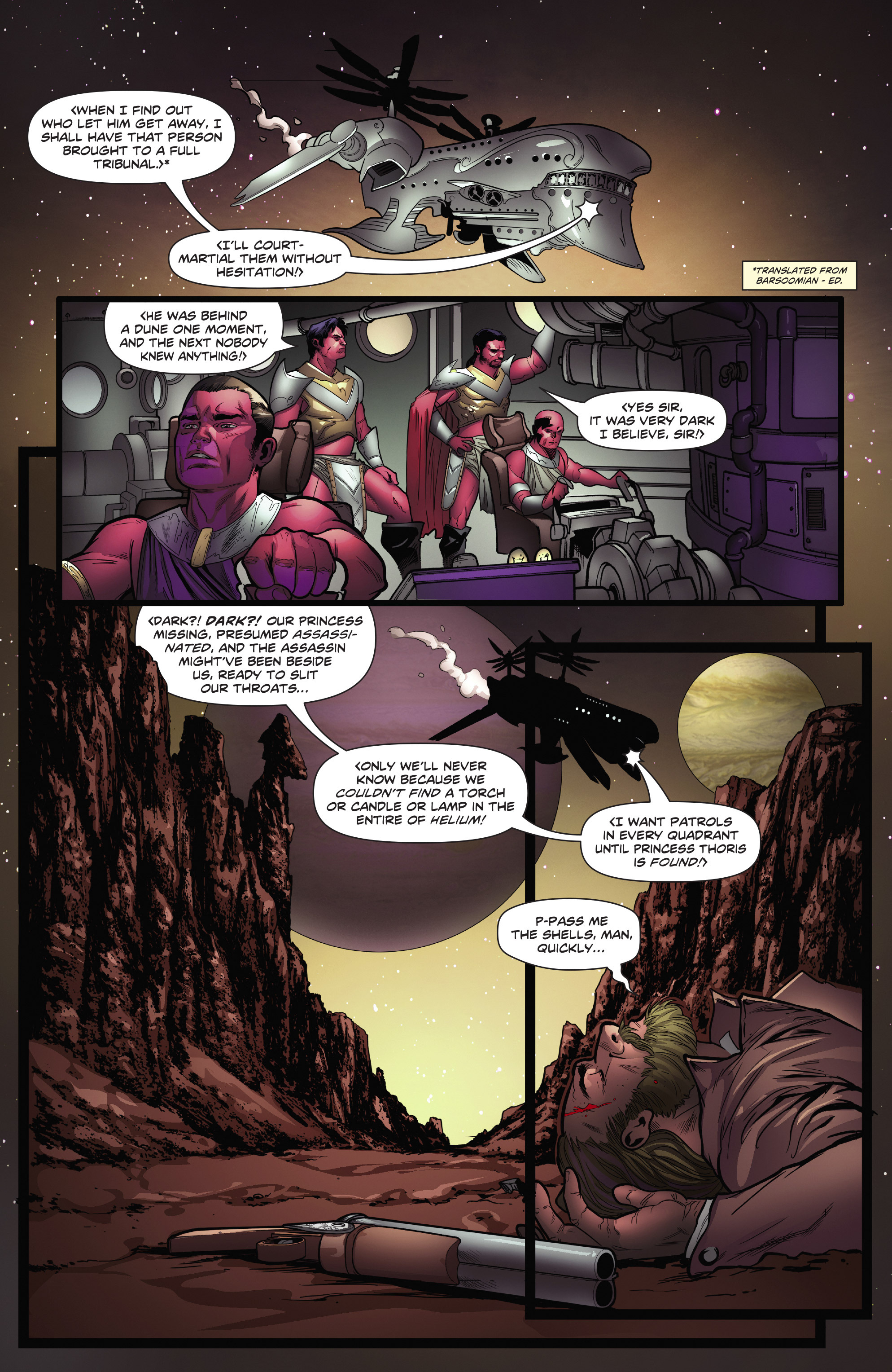 Read online Swords of Sorrow: Dejah Thoris & Irene Adler comic -  Issue #2 - 10