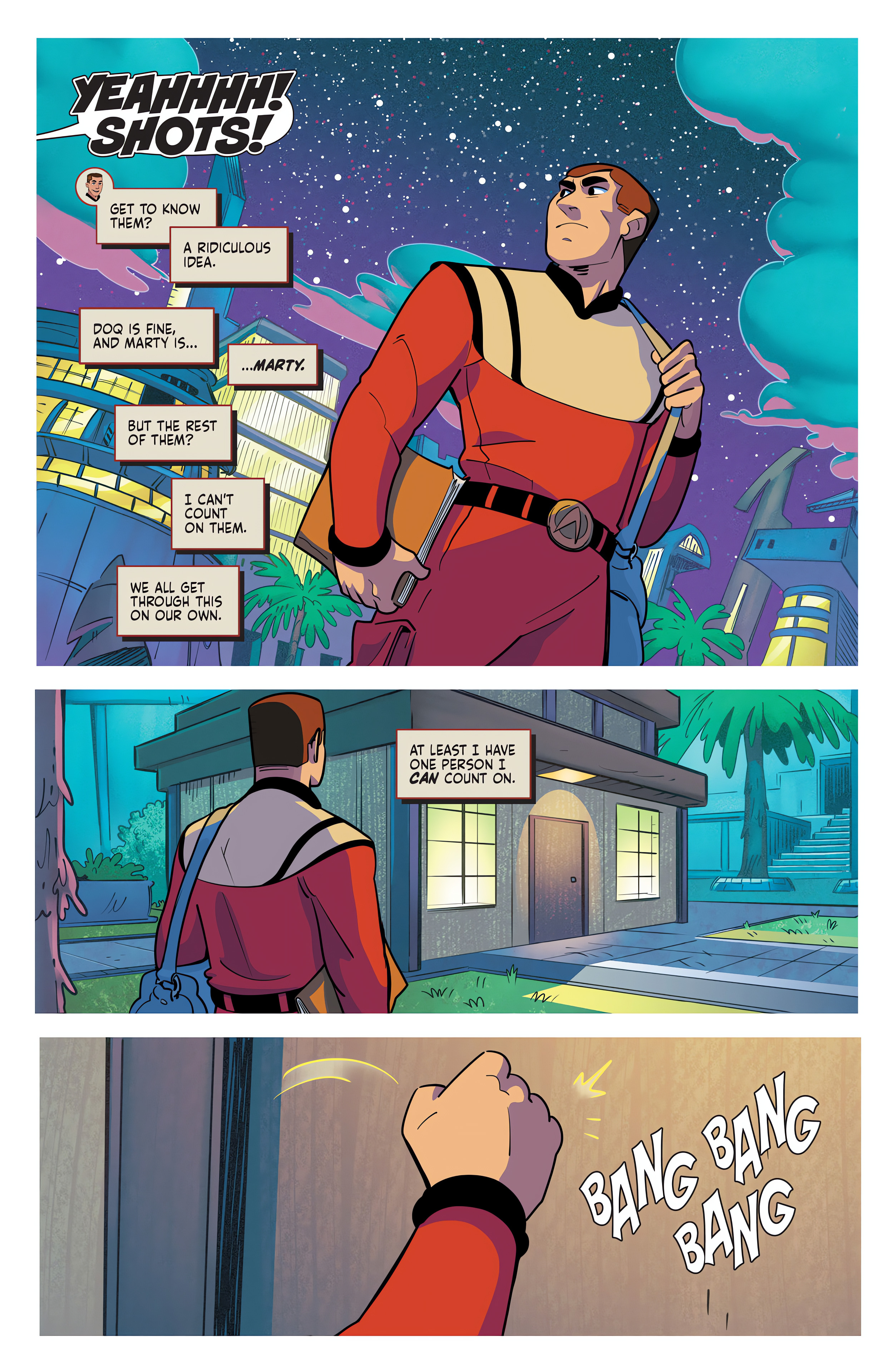 Read online Star Trek: Picard's Academy comic -  Issue #1 - 12