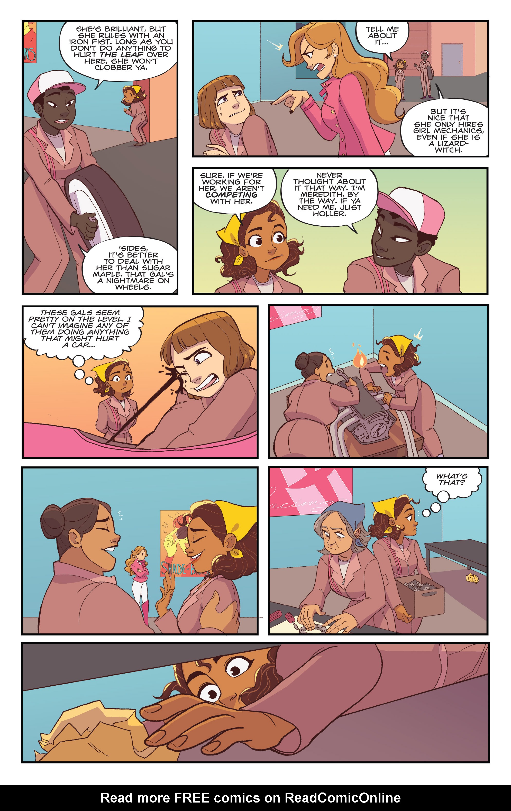 Read online Goldie Vance comic -  Issue #10 - 6