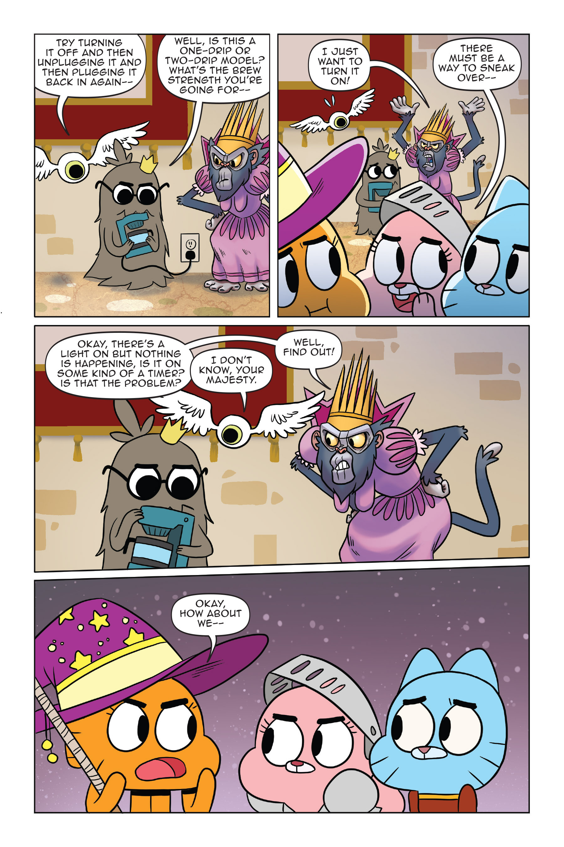 Read online The Amazing World of Gumball: Fairy Tale Trouble comic -  Issue # Full - 113