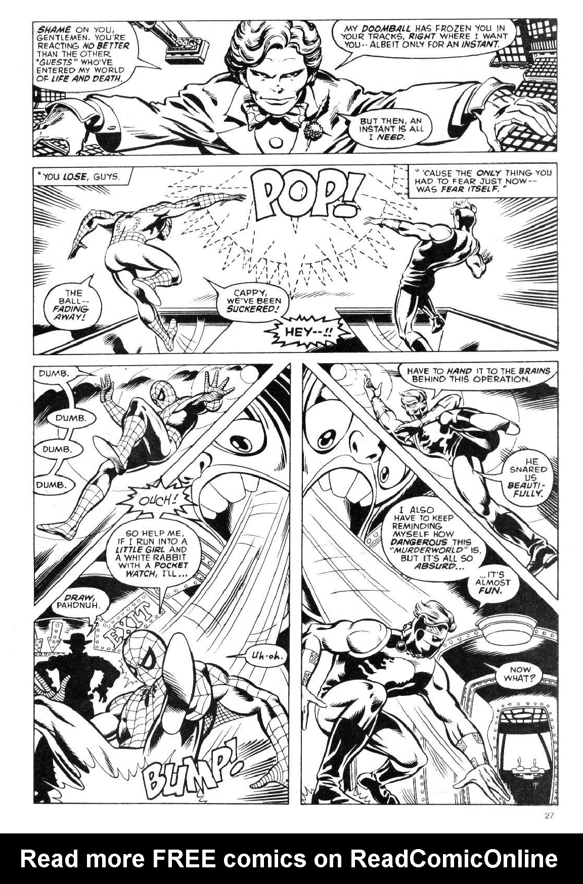 Read online Captain Britain Summer Special comic -  Issue #2 - 27