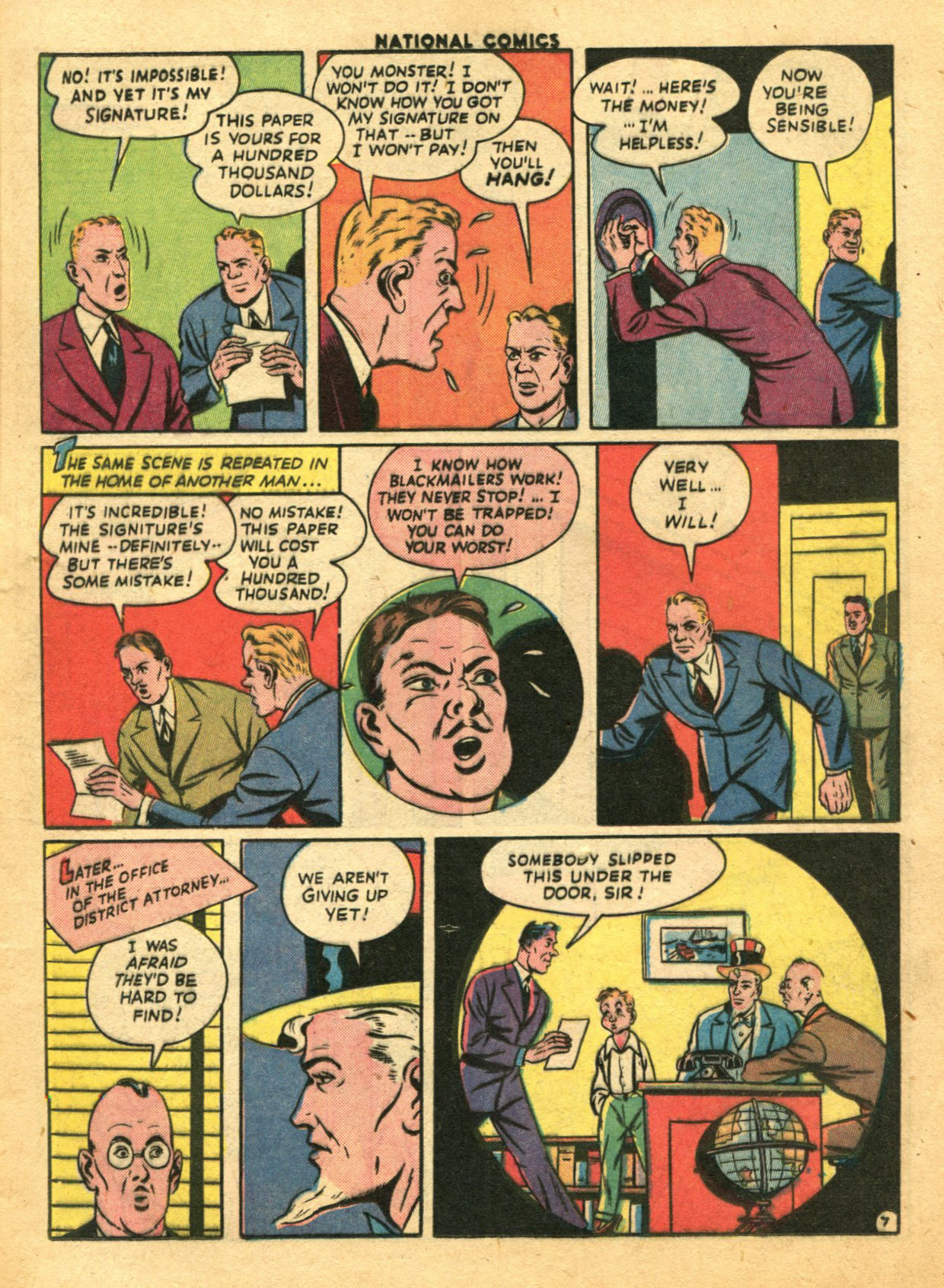 Read online National Comics comic -  Issue #38 - 9