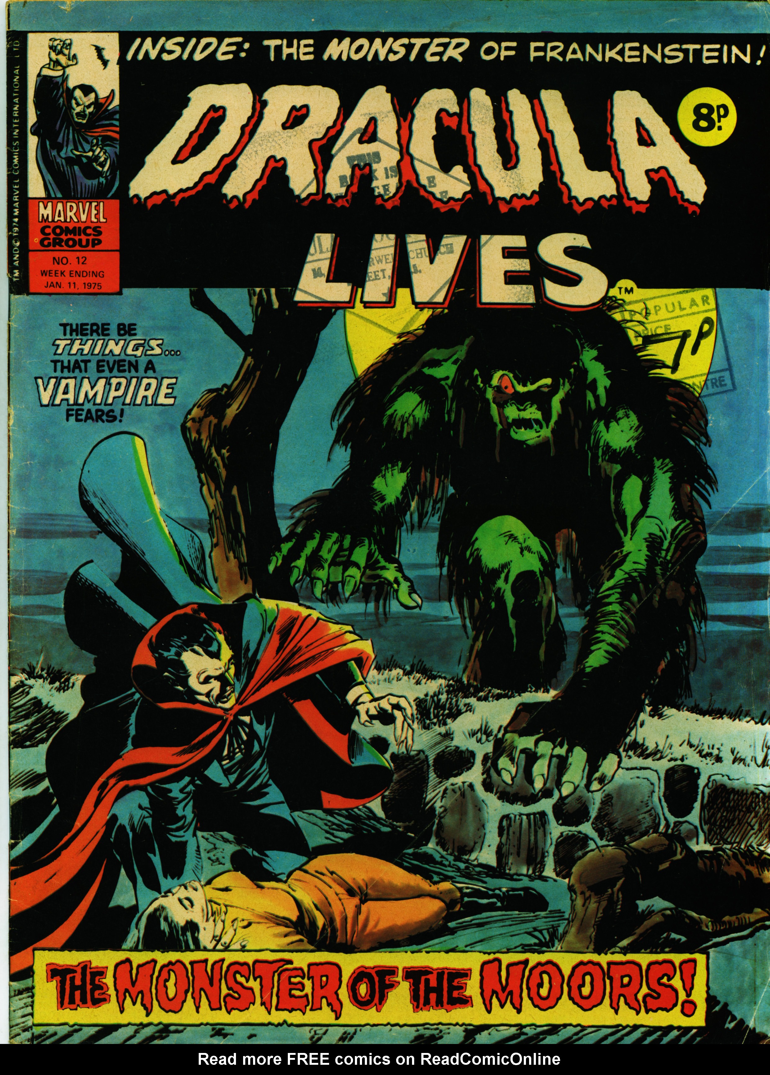 Read online Dracula Lives (1974) comic -  Issue #12 - 1