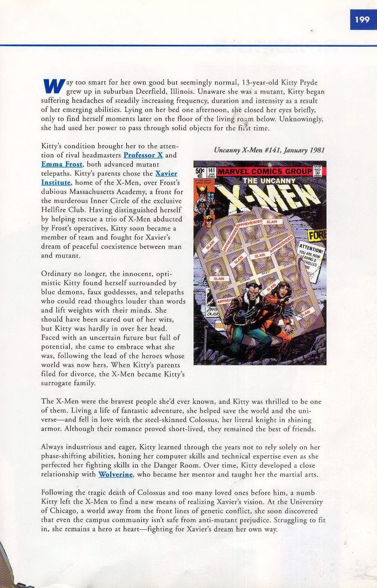 Read online Marvel Encyclopedia comic -  Issue # TPB 1 - 197