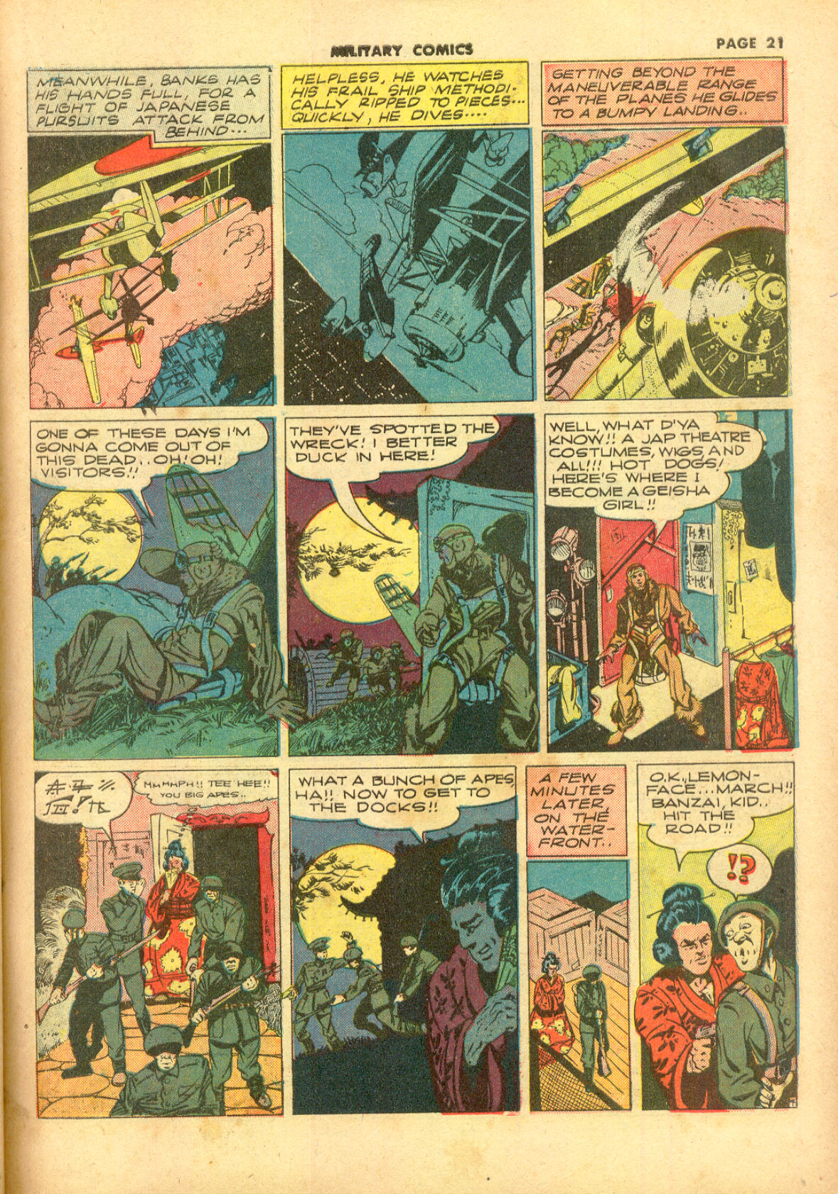 Read online Military Comics comic -  Issue #11 - 23