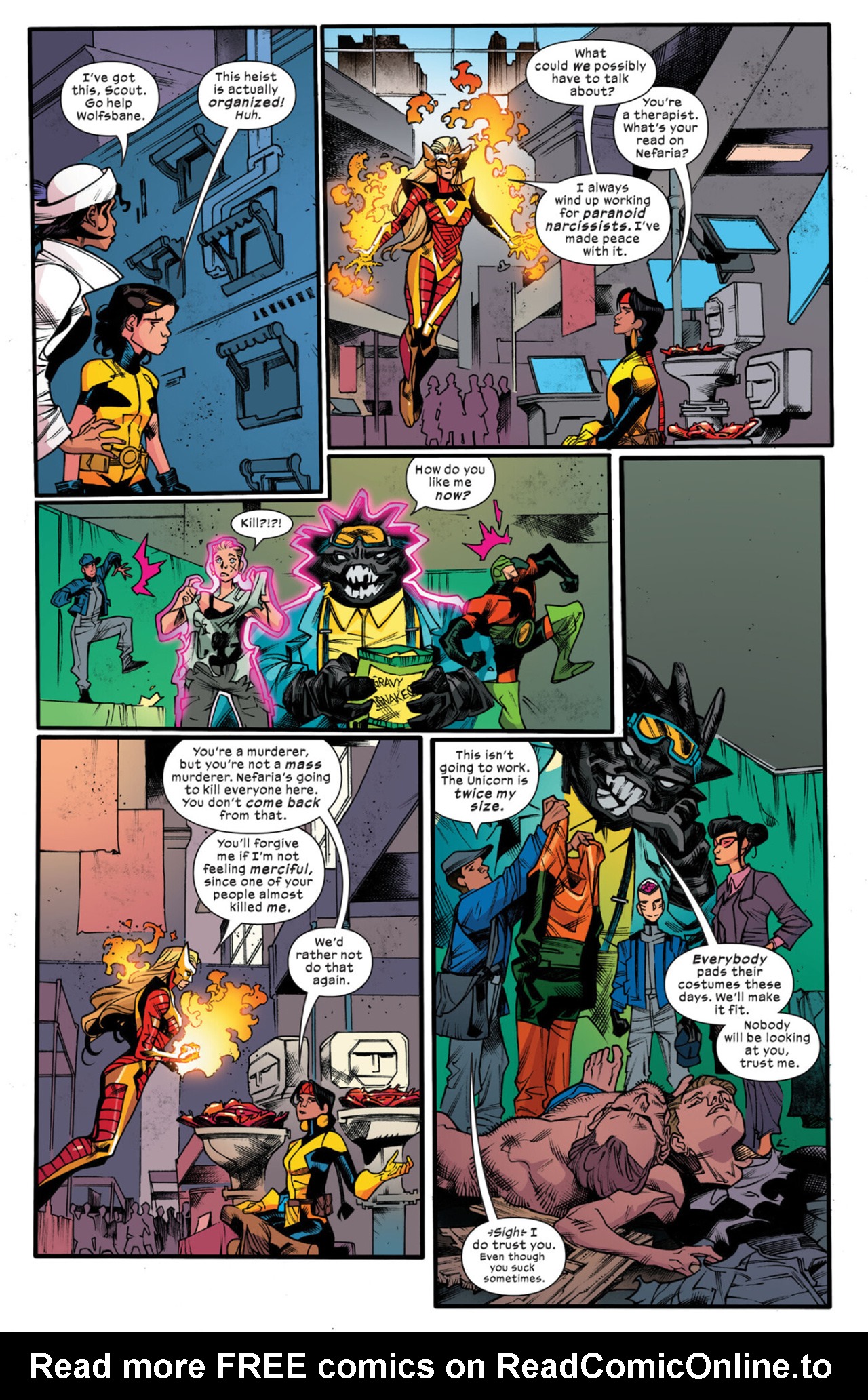 Read online New Mutants Lethal Legion comic -  Issue #5 - 12
