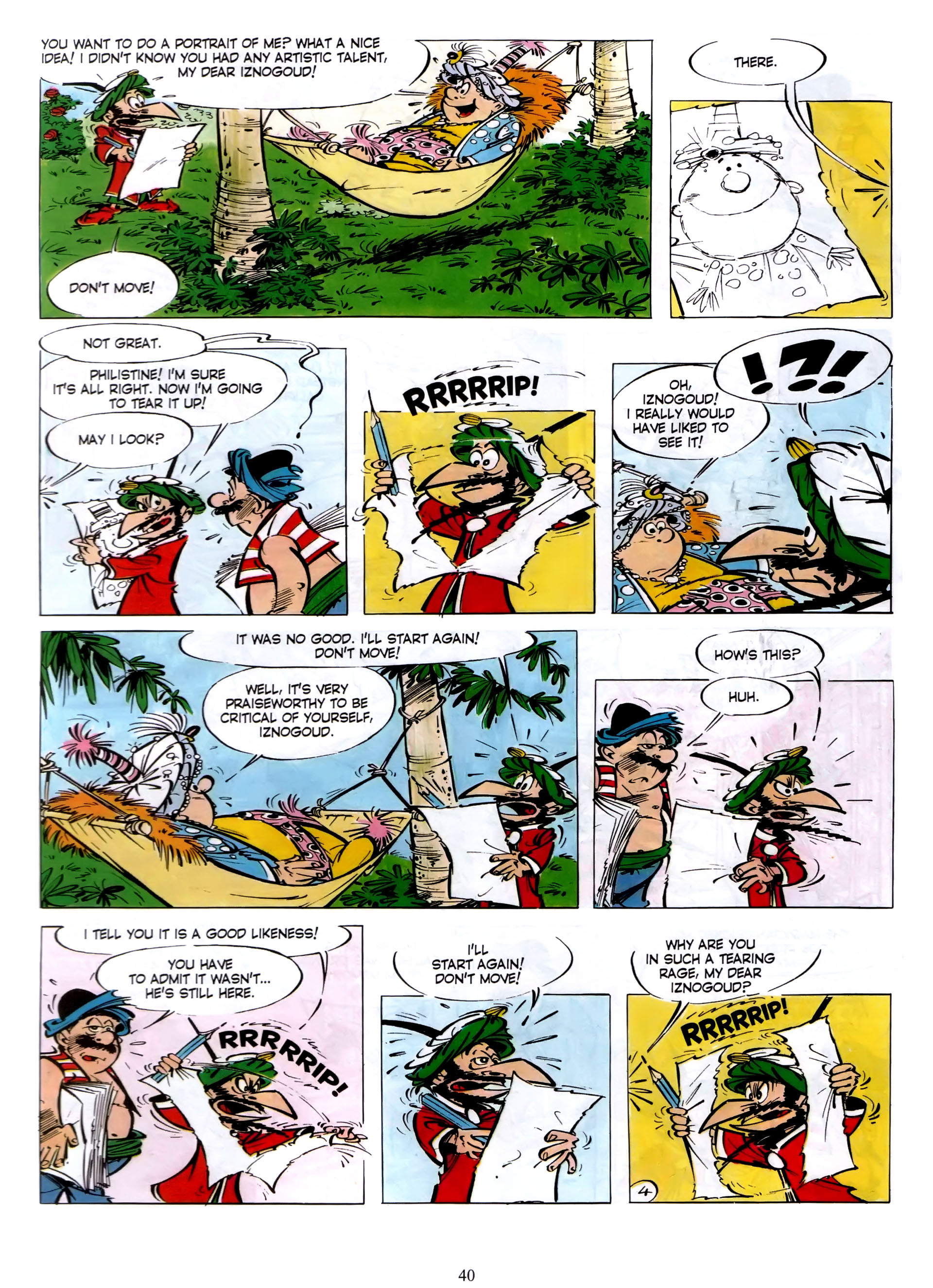 Read online Iznogoud comic -  Issue #8 - 38