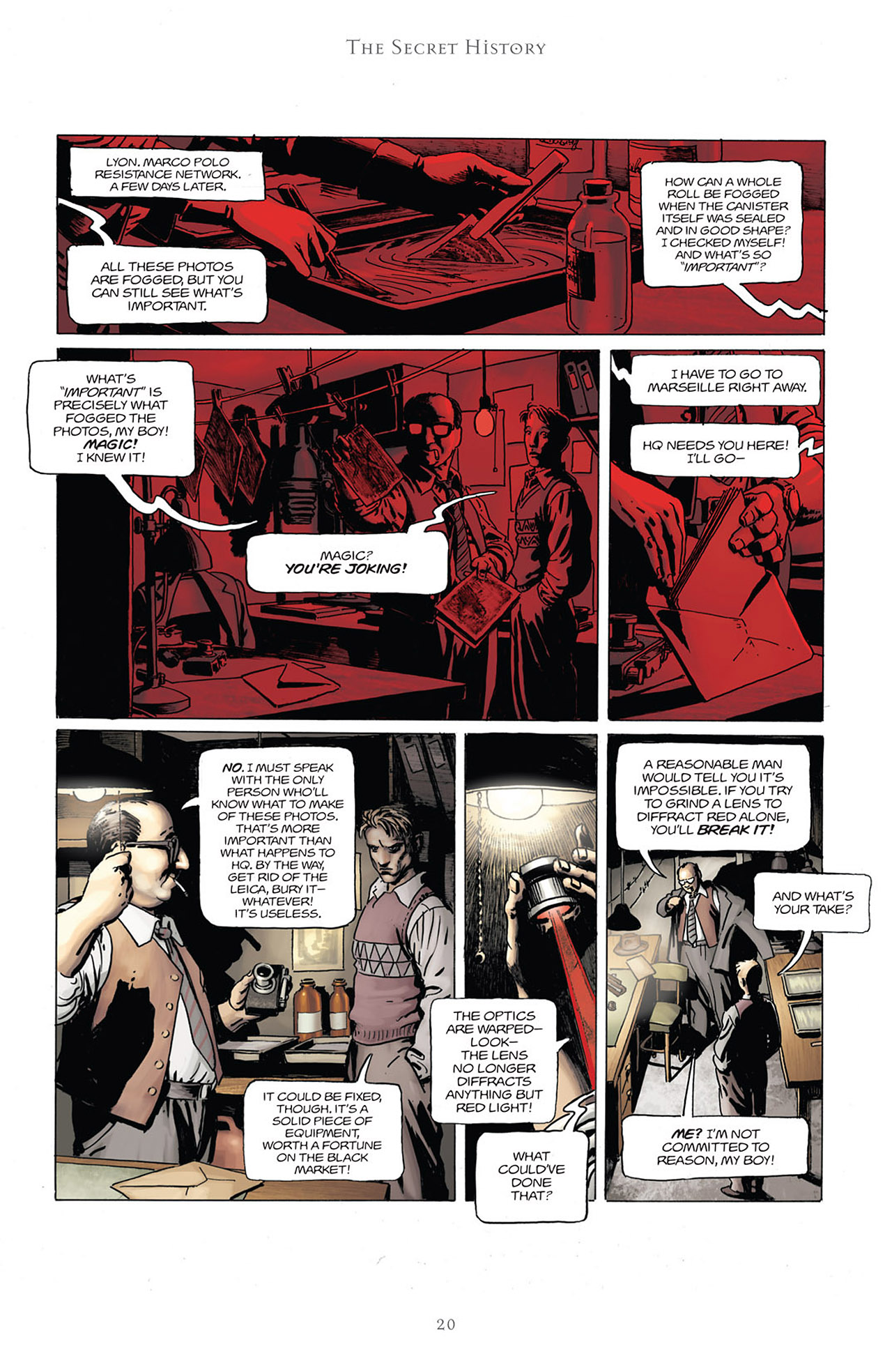 Read online The Secret History comic -  Issue #12 - 21
