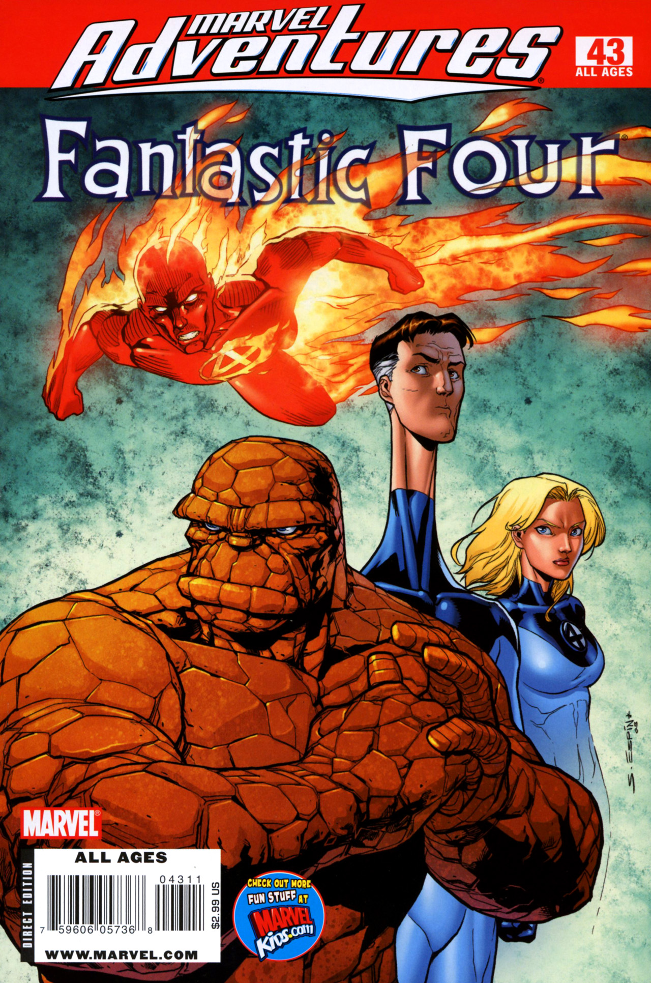 Read online Marvel Adventures Fantastic Four comic -  Issue #43 - 1