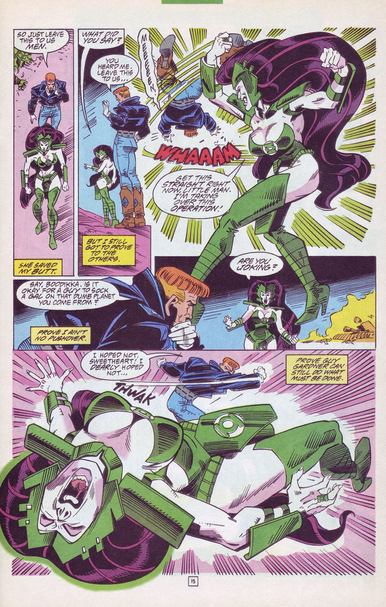 Read online Guy Gardner comic -  Issue #9 - 21