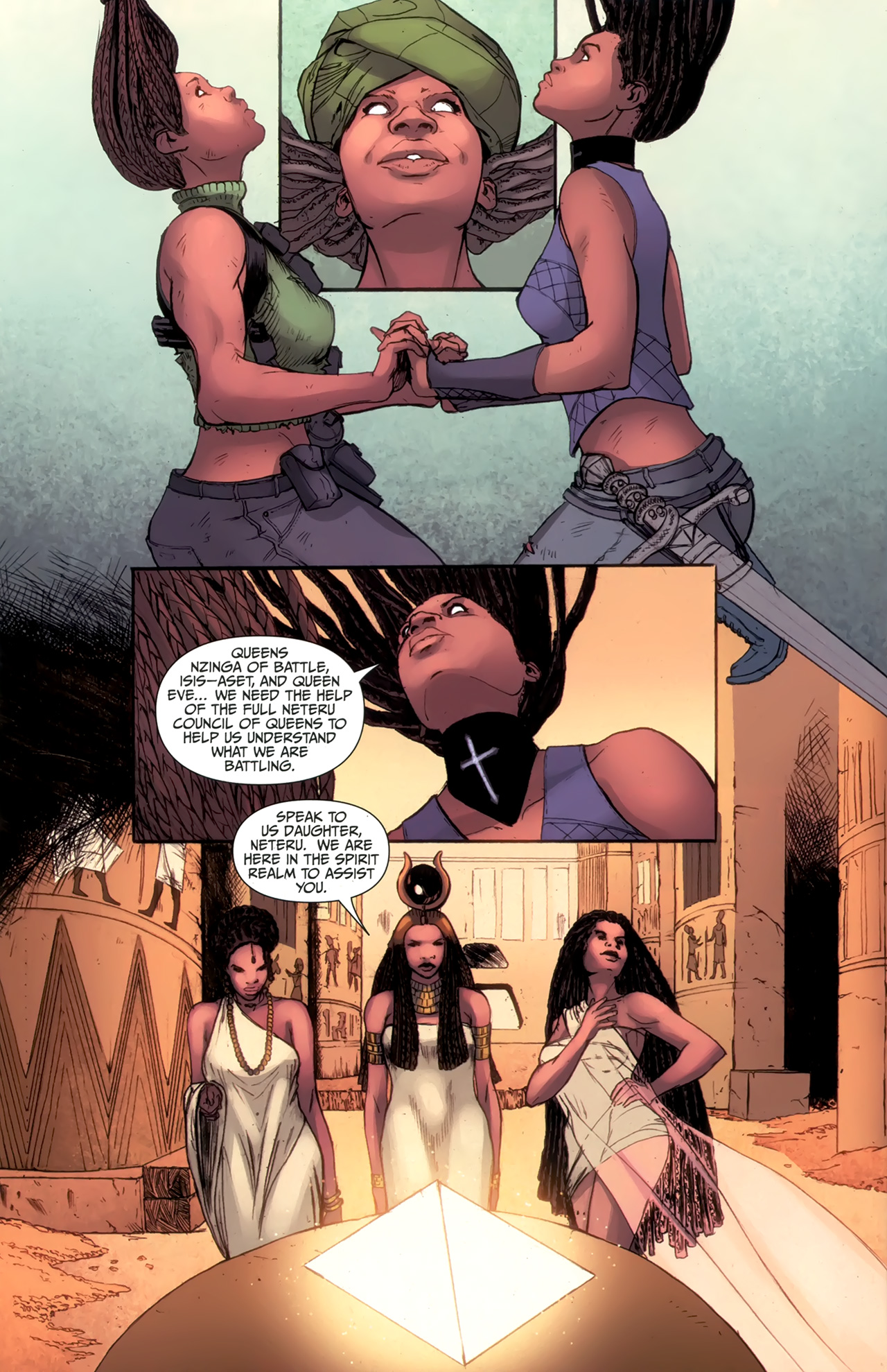 Read online L.A. Banks' Vampire Huntress: Dawn and Darkness comic -  Issue #4 - 13