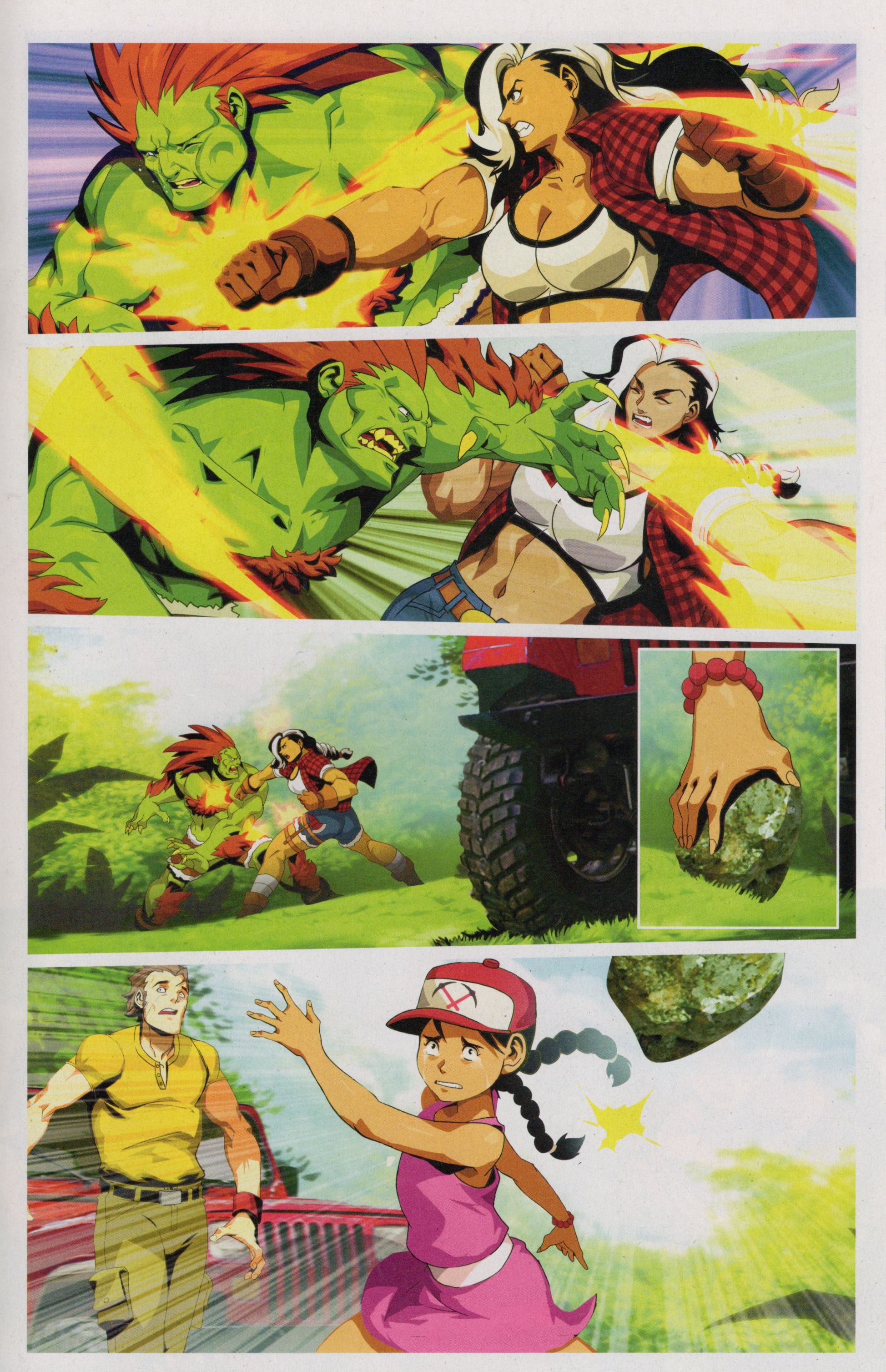 Read online Free Comic Book Day 2022 comic -  Issue # Udon Street Fighter Masters Blanka - 21